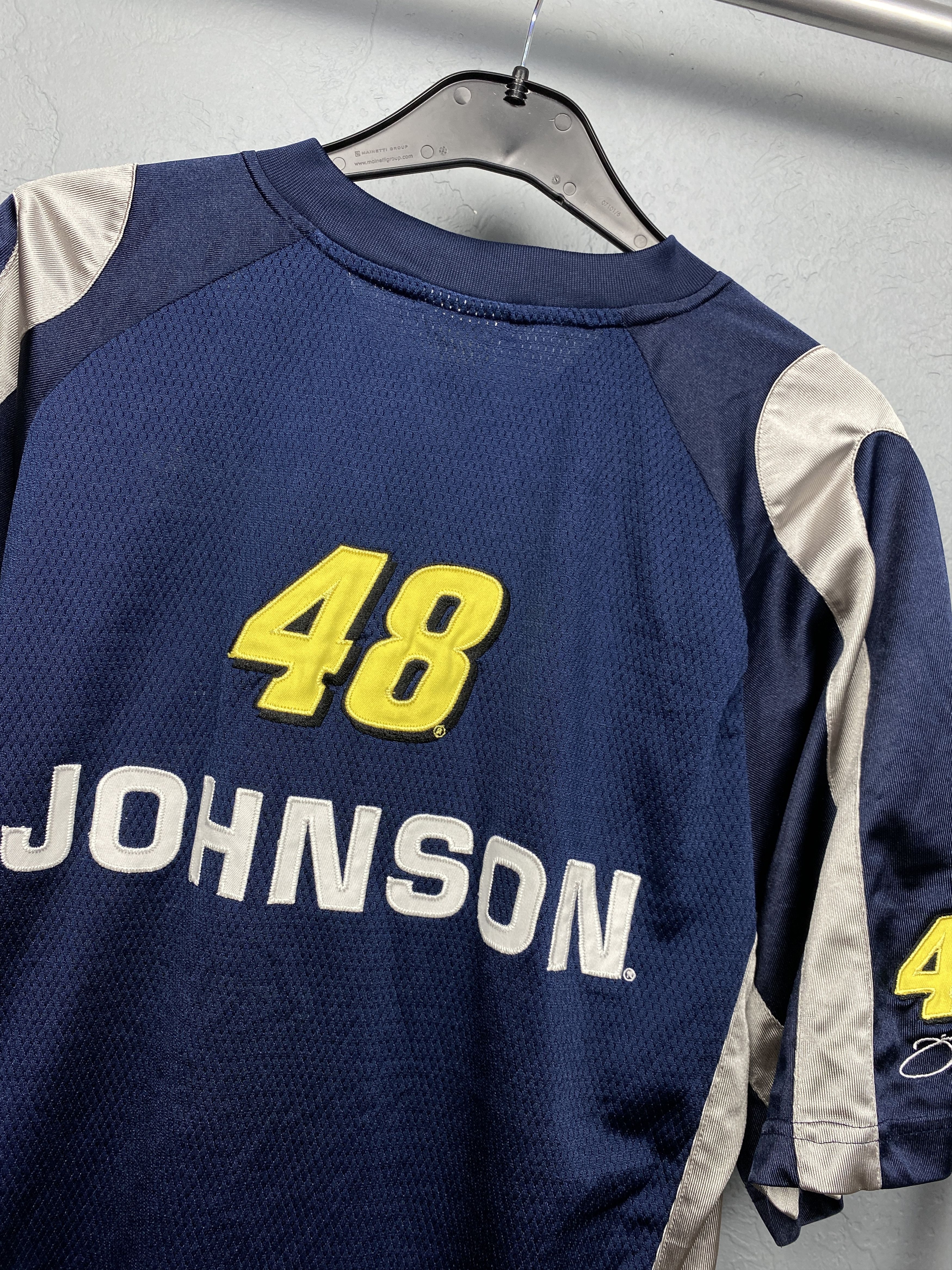 NASCAR × Vintage NASCAR Team Lowe's Racing Jimmie Johnson T-Shirt Jersey Size US XL / EU 56 / 4 - 15 Thumbnail