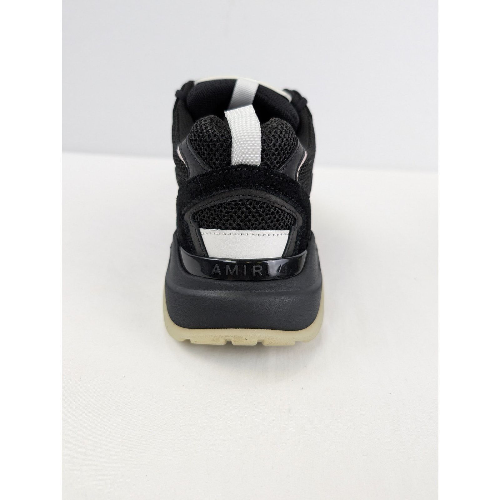Amiri o1rshd1 Bone Runner Sneakers in Black Size US 13 / EU 46 - 14 Thumbnail