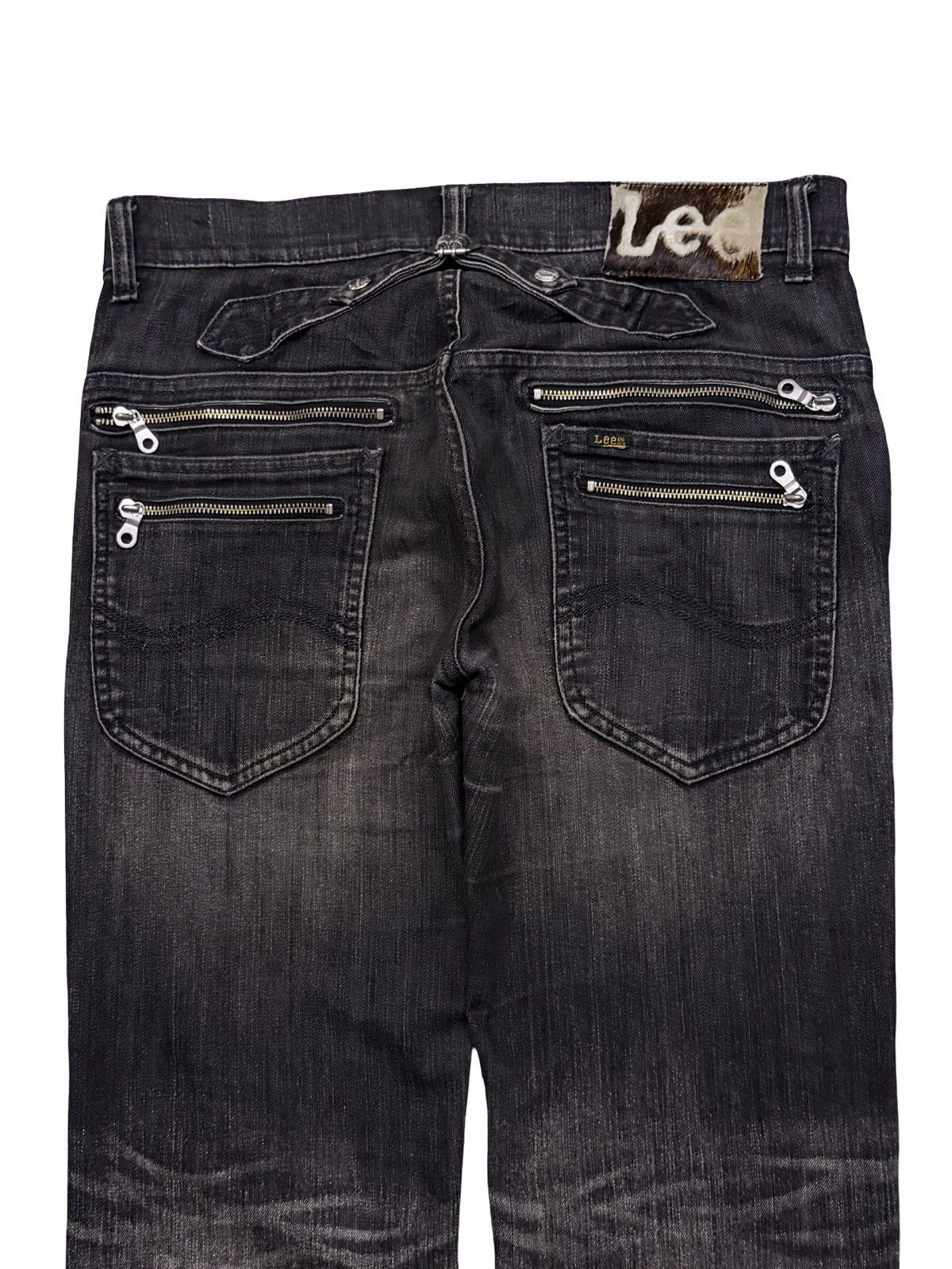 Lee Vintage Y2K Lee Cowboy Buckle Back | Japan biker Denim | W34 Size US 34 / EU 50 - 5 Thumbnail