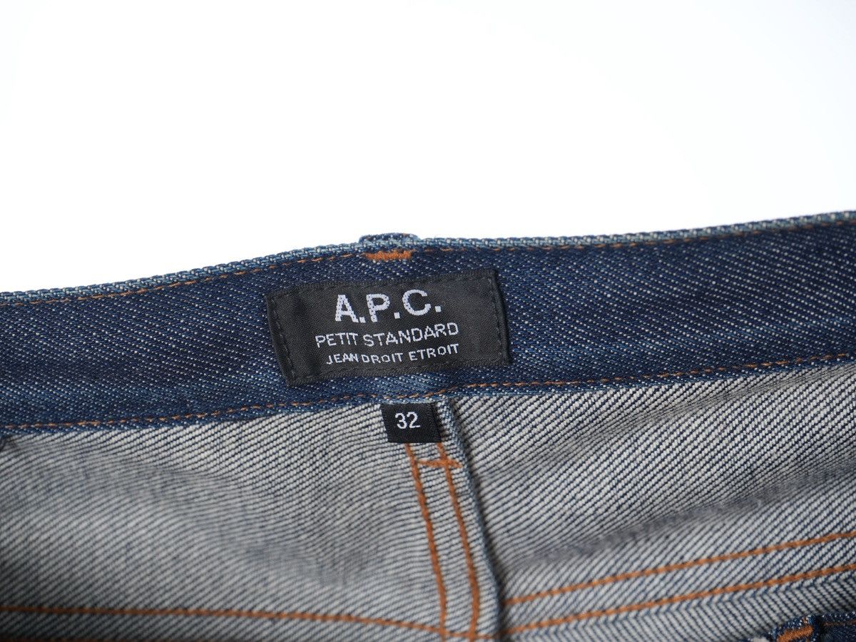 A.P.C. APC Petit Standard Raw Selvedge Denim Size US 32 / EU 48 - 6 Thumbnail
