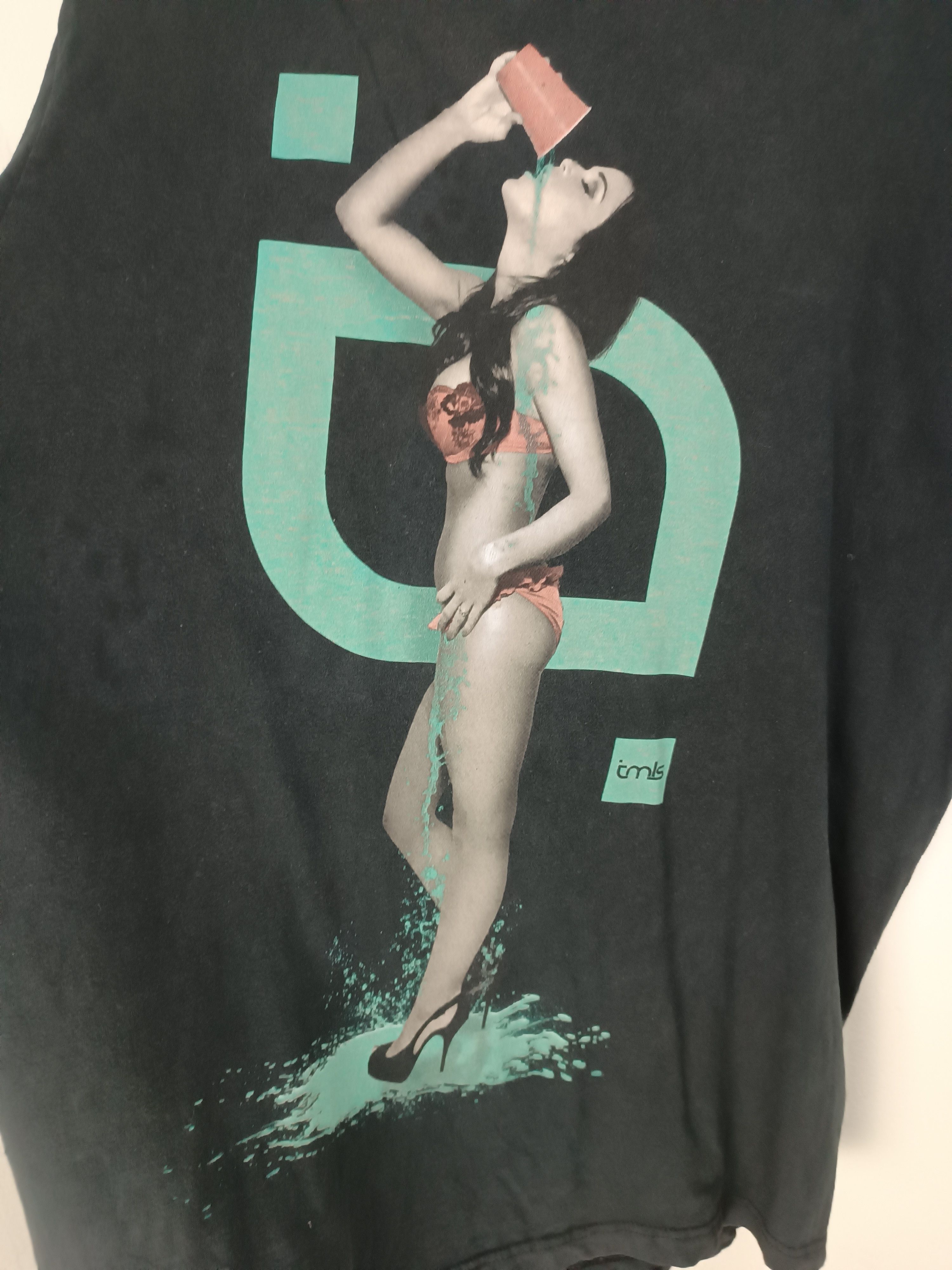 Vintage VINTAGE FADED TOO MANY LOOSE STRINGS SEXY HUMOR DRINKS TEE Size US L / EU 52-54 / 3 - 10 Thumbnail