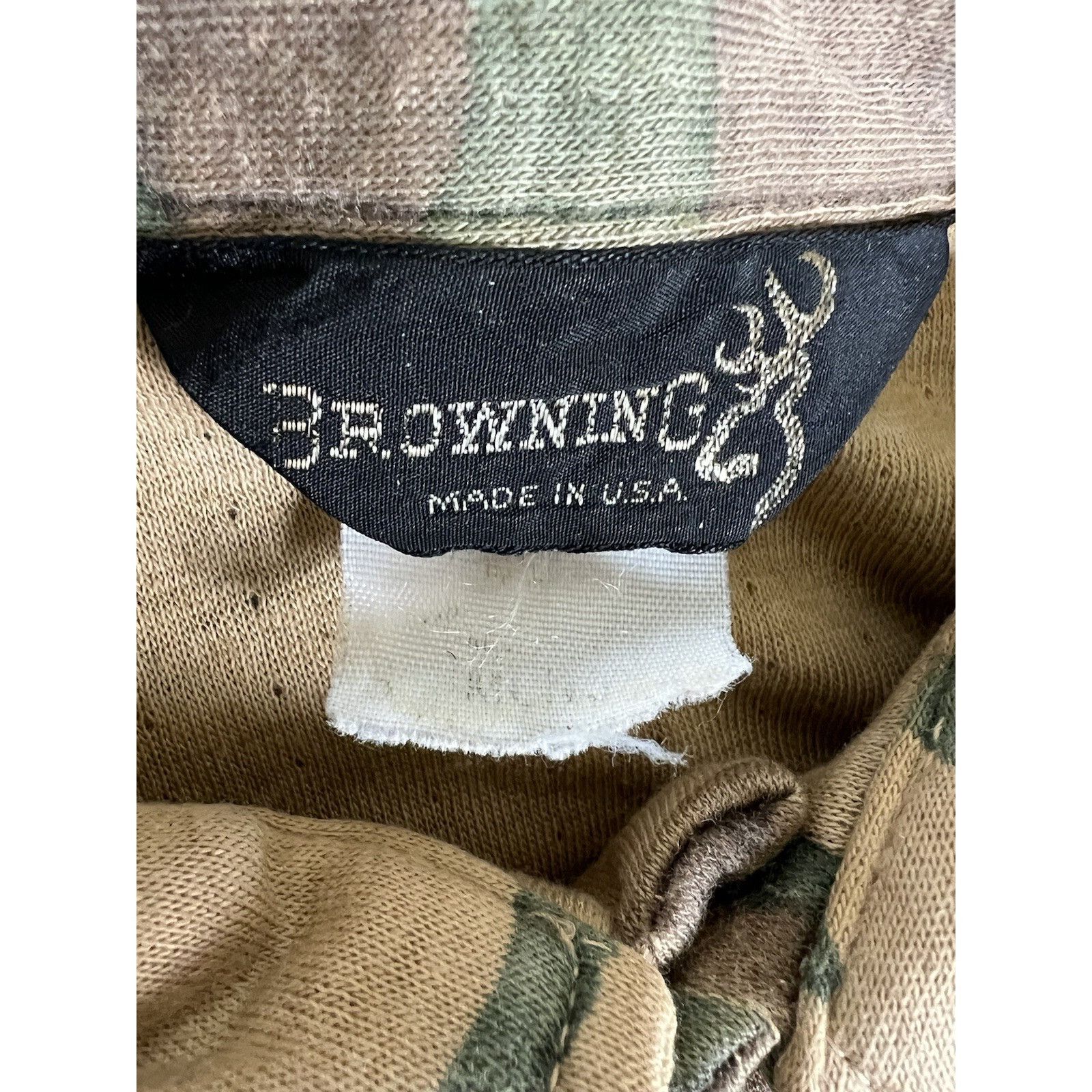 Other Vintage Browning Camo Longsleeve Button Up Shirt Made In USA Size US S / EU 44-46 / 1 - 3 Thumbnail