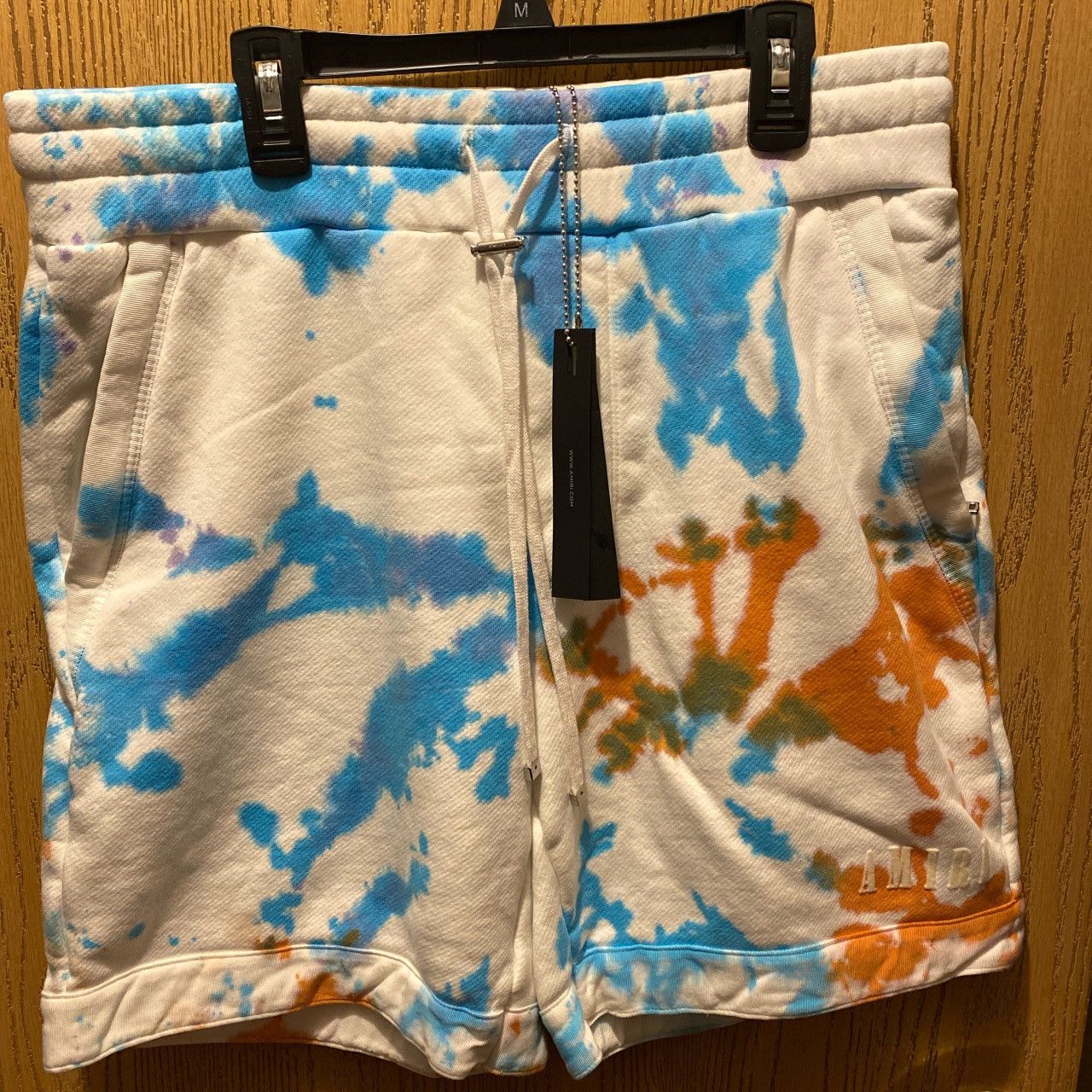 Amiri Amiri Core Logo Tie Dye Shorts Size US 34 / EU 50 - 1 Thumbnail