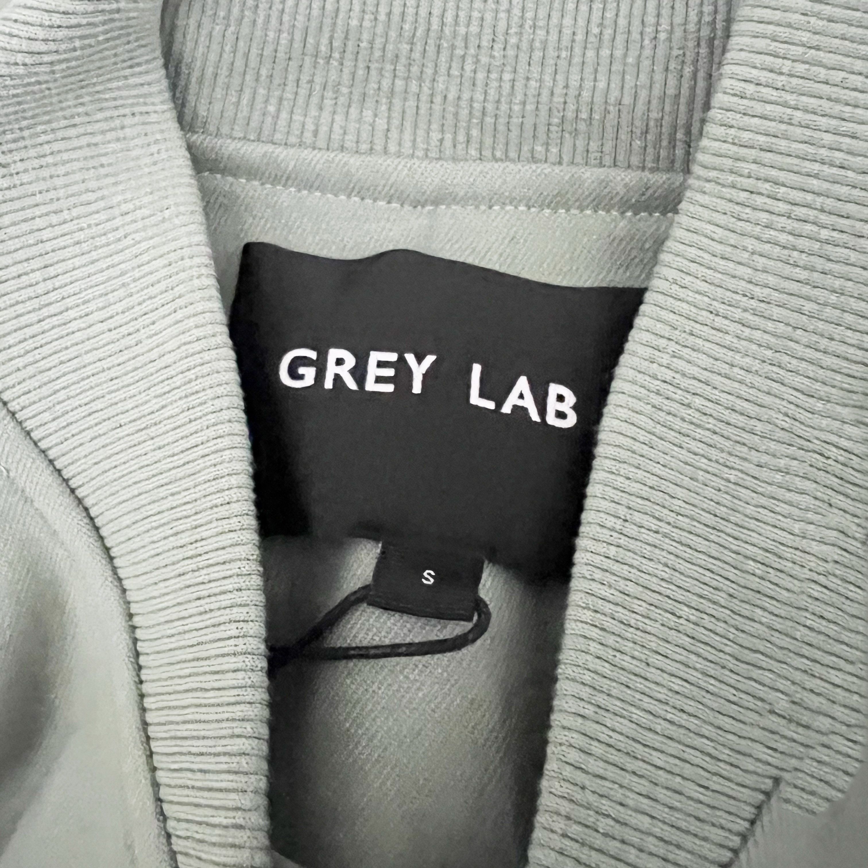 Other NEW Grey Lab Cropped Bomber Snap Button Size S / US 4 / IT 40 - 2 Thumbnail