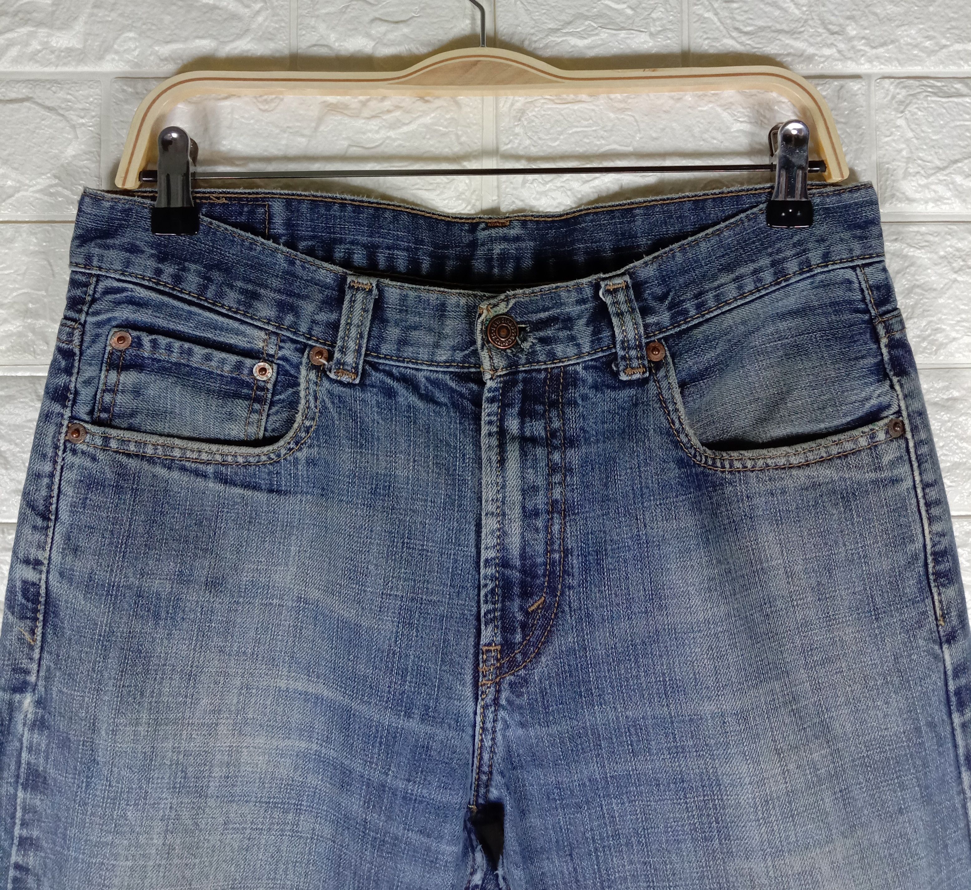Levi's Vintage Levi's 550 Jeans Blue Wash Relaxed Fit Denim Size US 31 - 2 Thumbnail