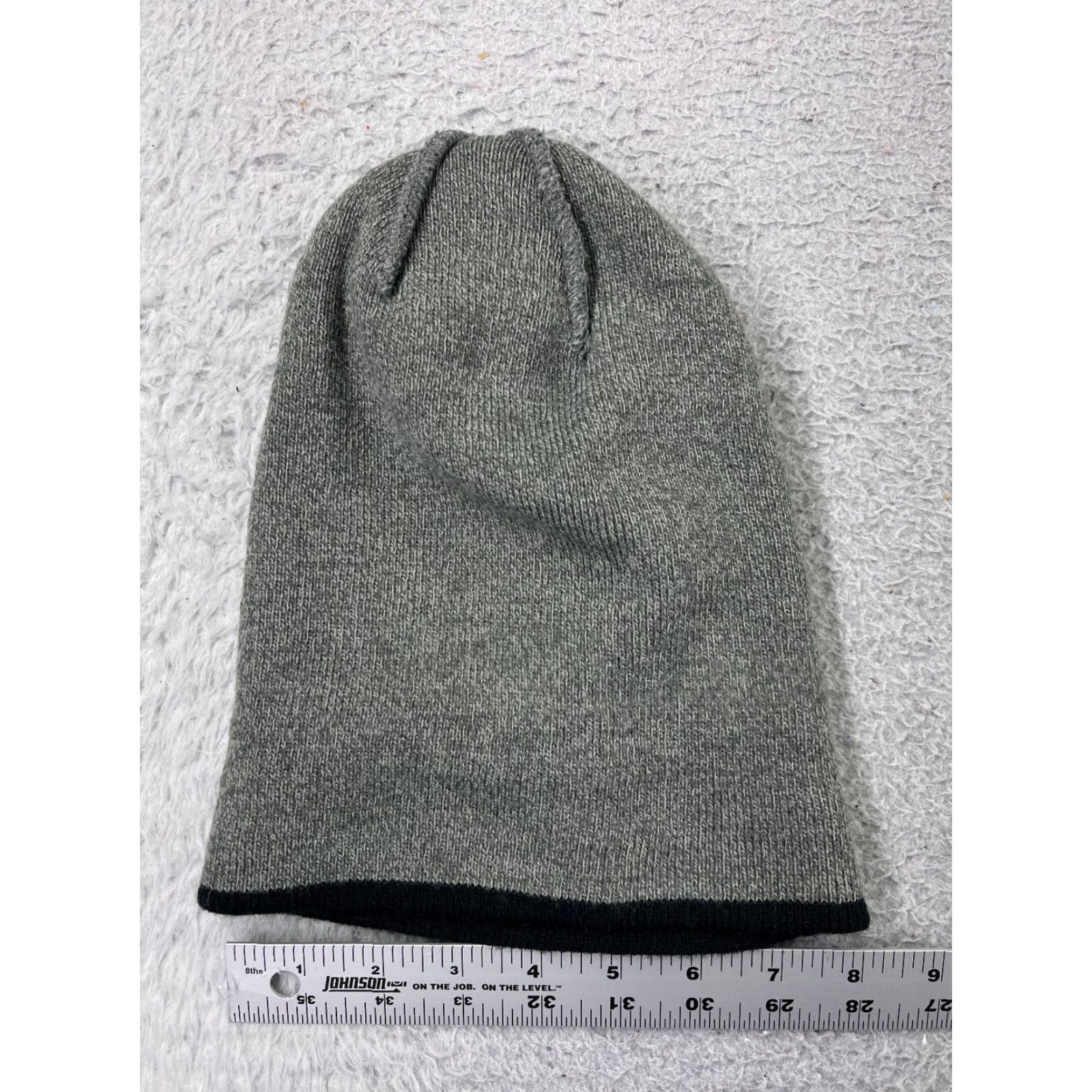 Levi's Levi's Beanie Adult One Size Gray Knit Embroidered Acrylic Ski Winter Snow Hat Cap Unisex Mens Womens Size ONE SIZE - 5 Thumbnail