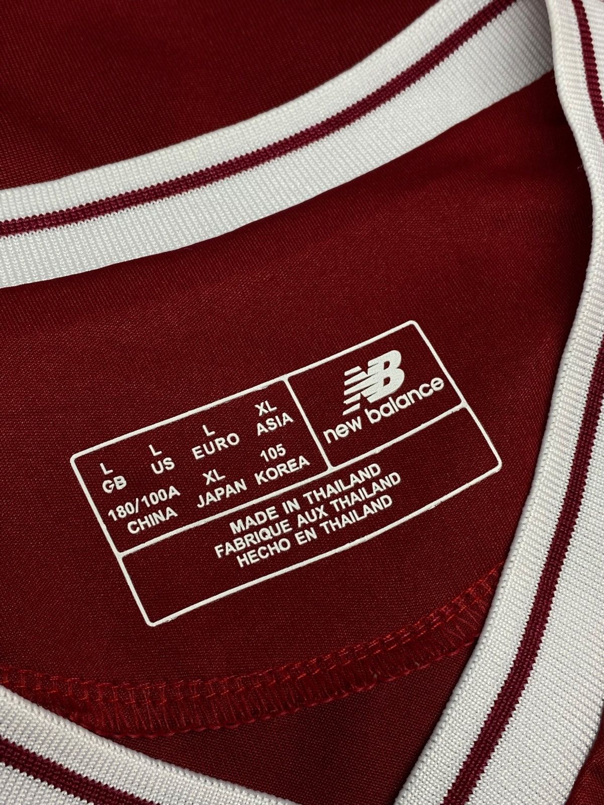 New Balance Liverpool FC 2017/18 Home Football Shirt Jersey