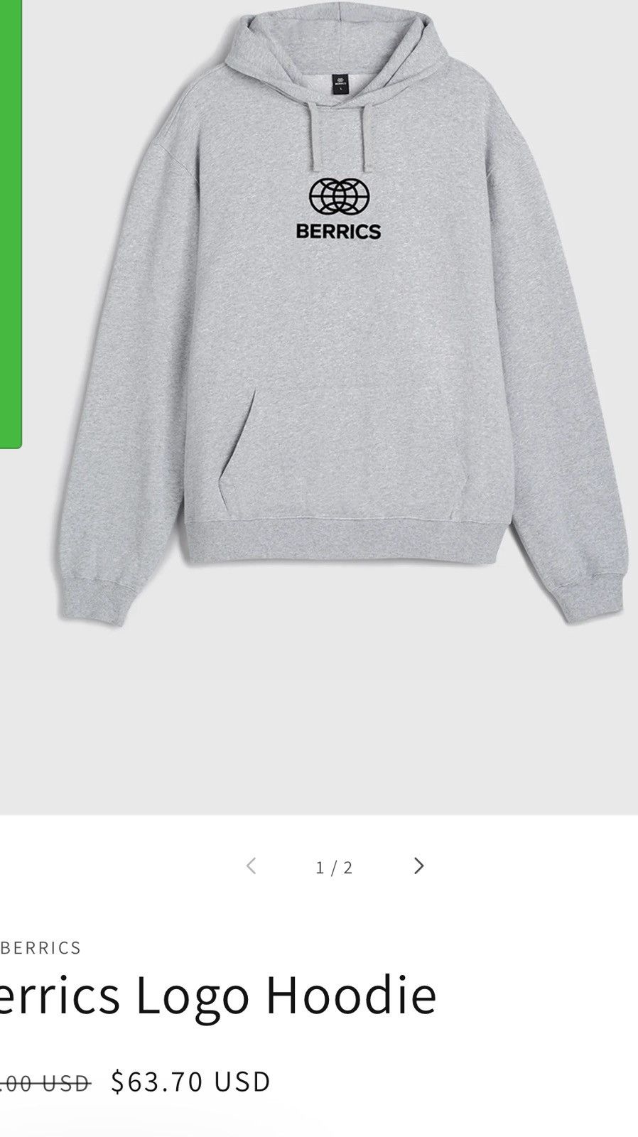 The Berrics Berrics hoodie sold out oversized Size US XS / EU 42 / 0 - 3 Thumbnail