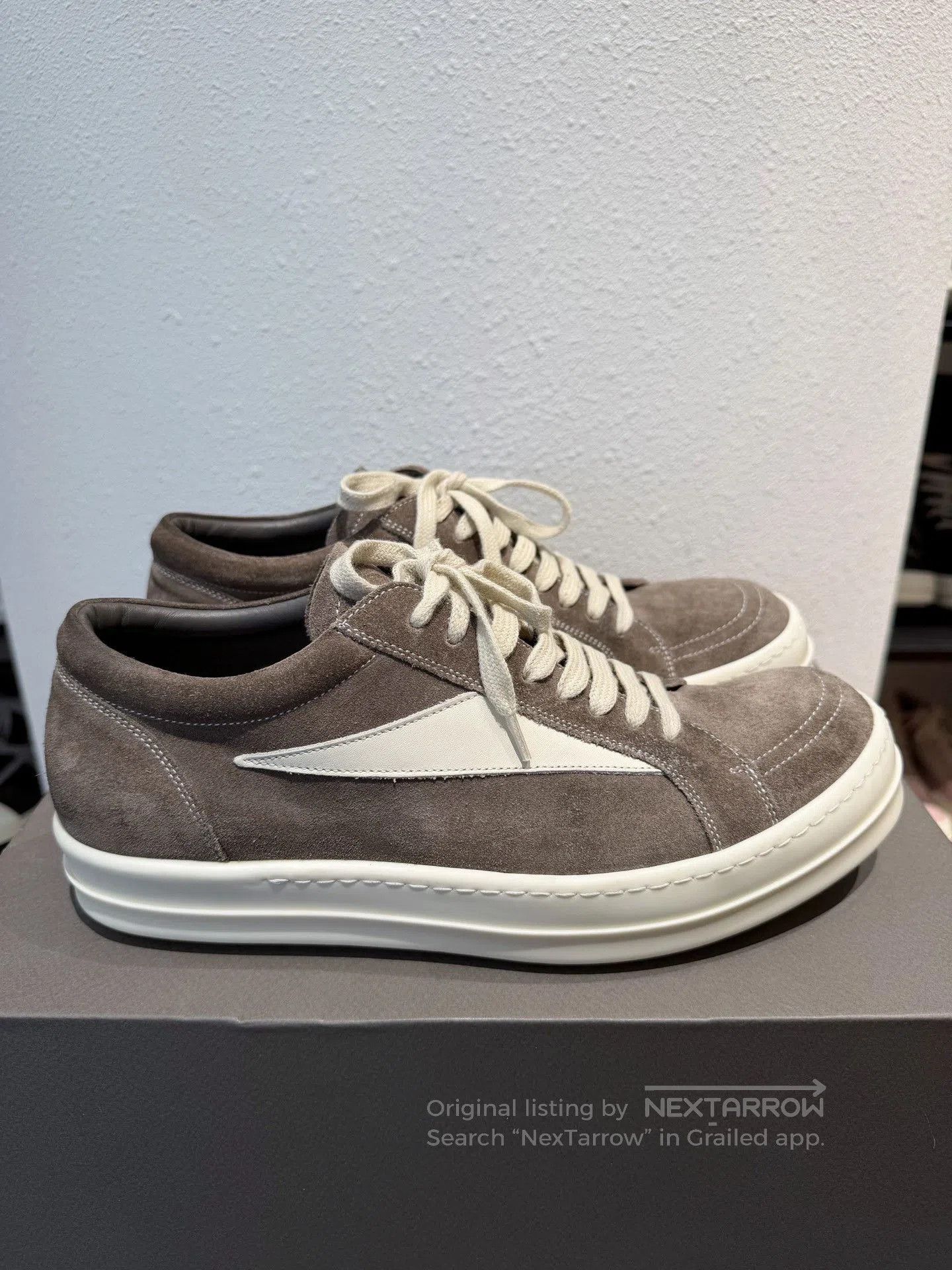 Rick Owens Rick Owens Oatmeal Gray Suede Shoes. Size US 9 / EU 42 - 3 Thumbnail