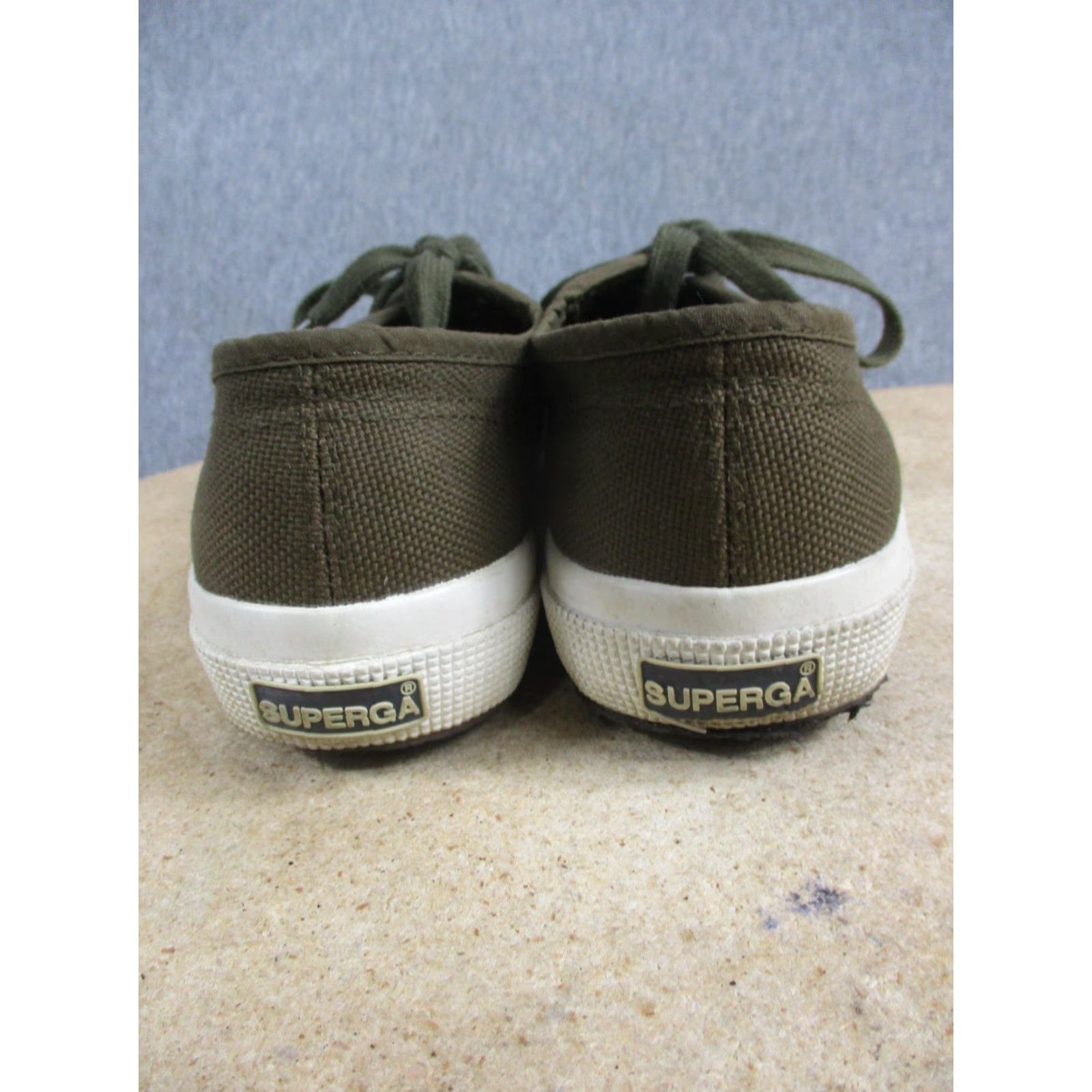 Superga Superga Cotu Classic Shoes Womens Size 6.5 Green Canvas Low Top Sneakers Size M / US 6-8 / IT 42-44 - 3 Thumbnail