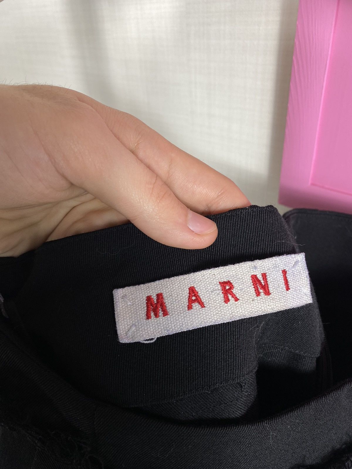 Marni Marni Skirt Ruffle Size 34" / US 12 / IT 48 - 15 Thumbnail