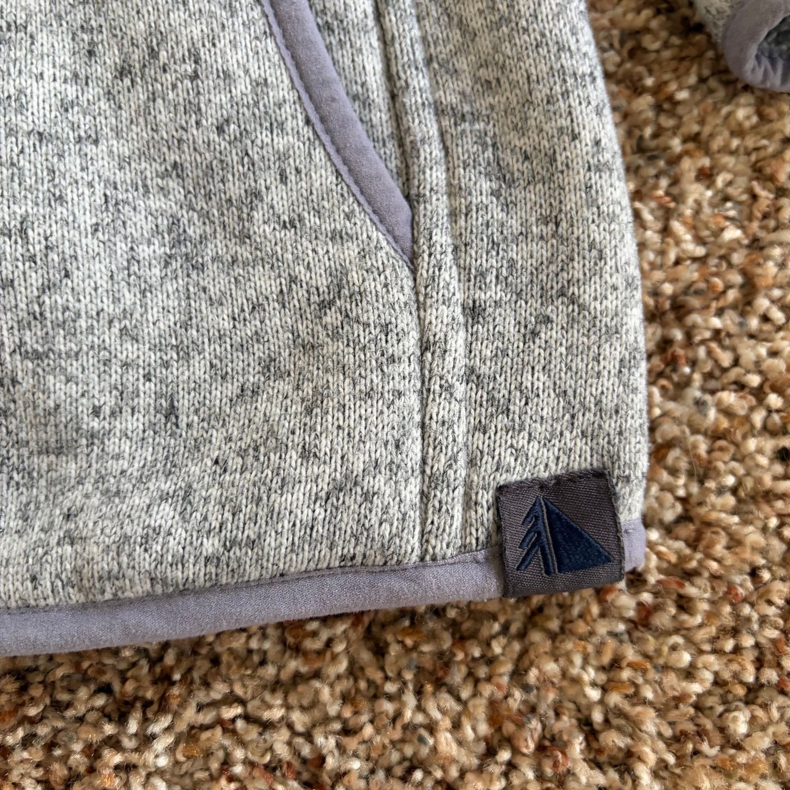 L.L. Bean L.L. Bean Women's Pullover Sweater Fleece Quarter Snap Sz M Size M / US 6-8 / IT 42-44 - 4 Thumbnail