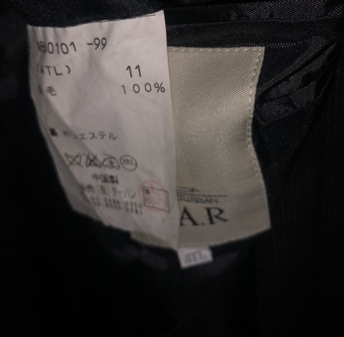 Designer × Yohji Yamamoto Vintage Blazer A.A.R Durban Yohji Yamamoto Size 42L - 8 Thumbnail