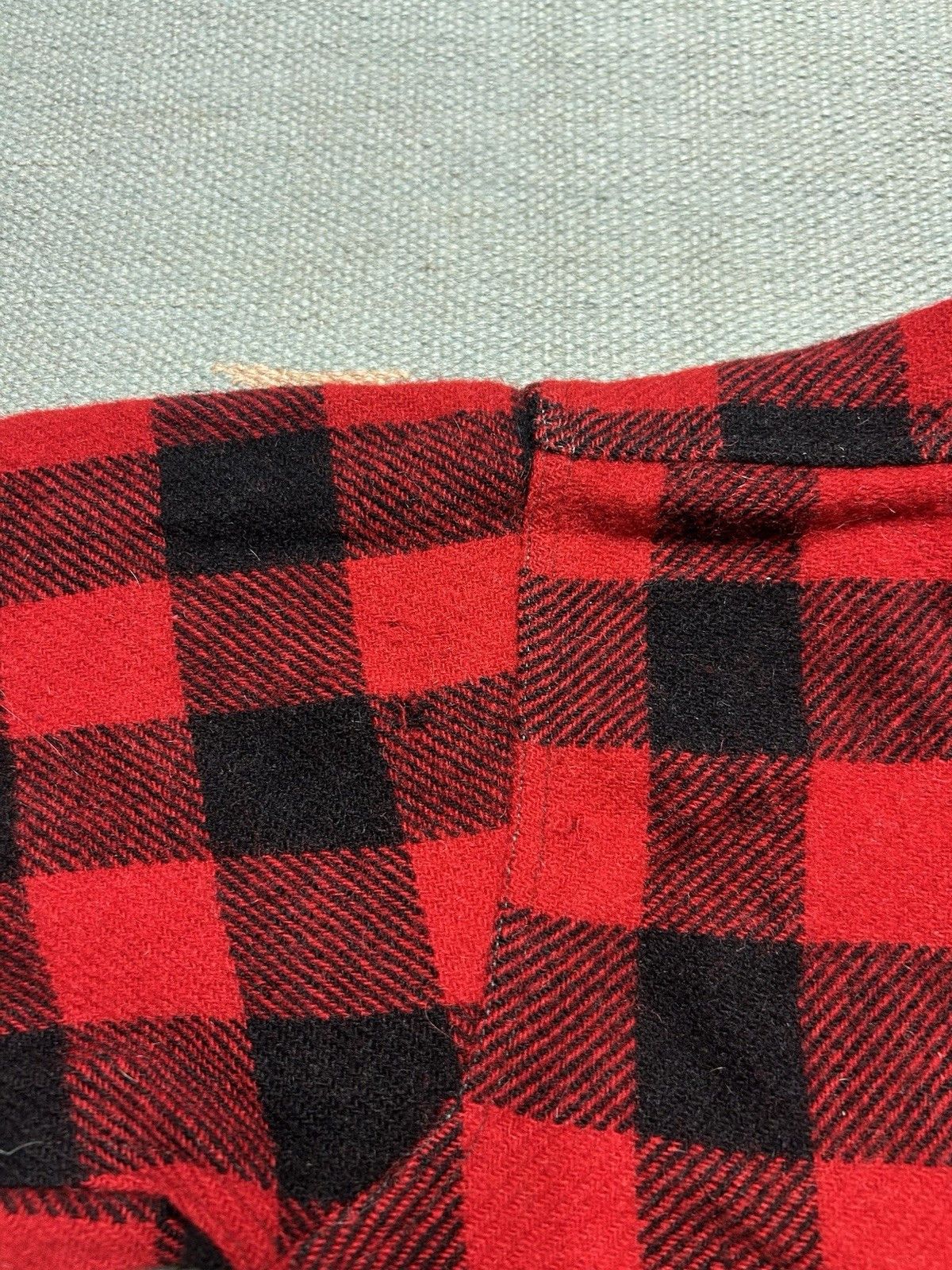 Vintage 50s wool flannel shirt buffalo plaid Frost Proof distress L Size US L / EU 52-54 / 3 - 13 Thumbnail