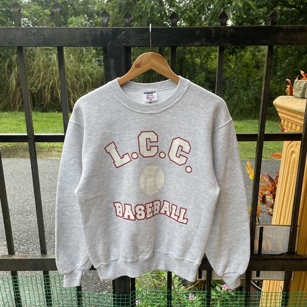 Jerzees × Vintage Vintage LCC Baseball Big Logo Sportswear Sweatshirts Size US XS / EU 42 / 0 - 1 Thumbnail