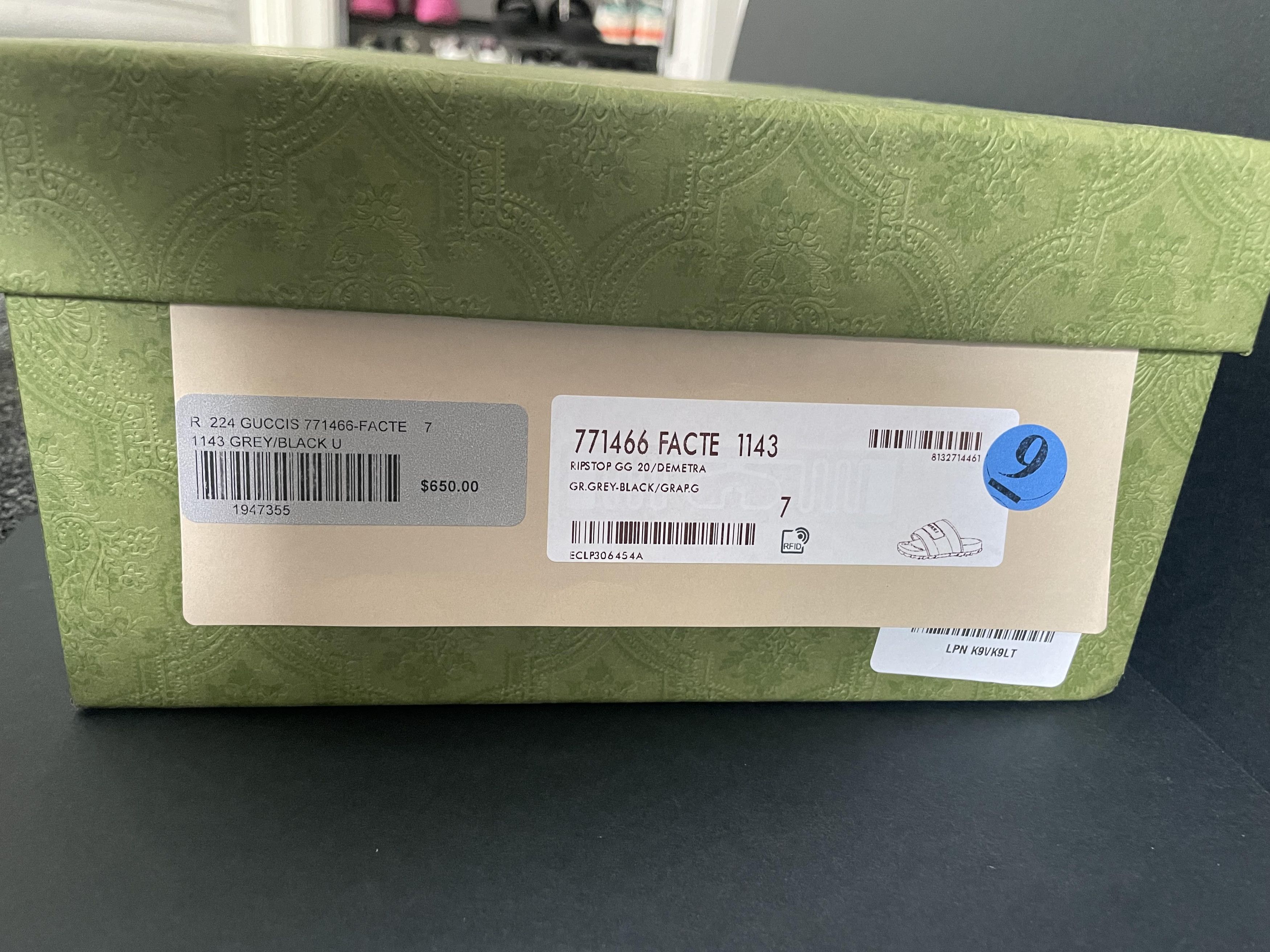 Gucci GUCCI RIPSTOP GG SLIDE Size US 7 / EU 40 - 5 Thumbnail