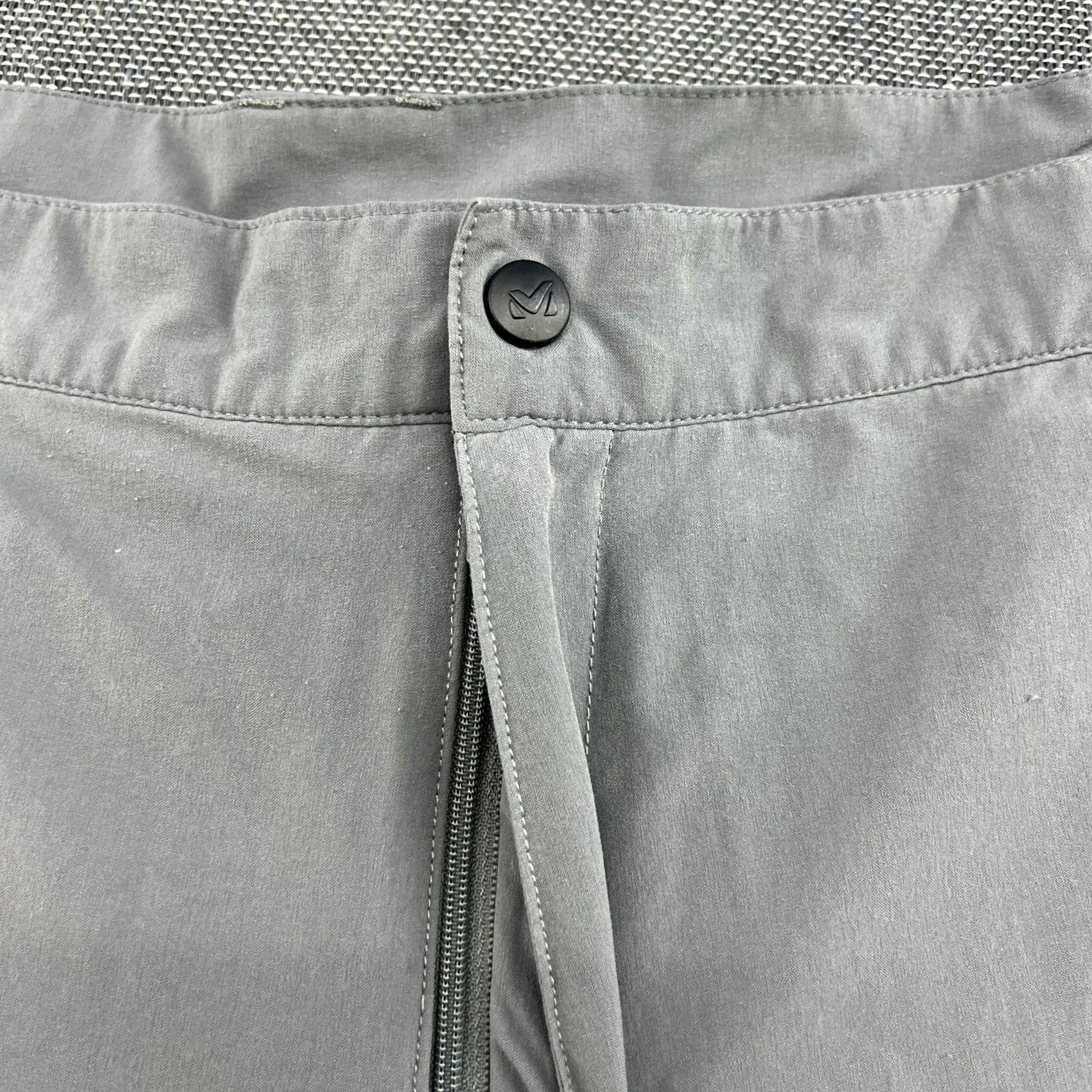 Vintage Millet Drynamic Mens 7/8 Pants XL Gray Outdoor Hiking Track Pants Mens Size US 36 / EU 52 - 4 Thumbnail