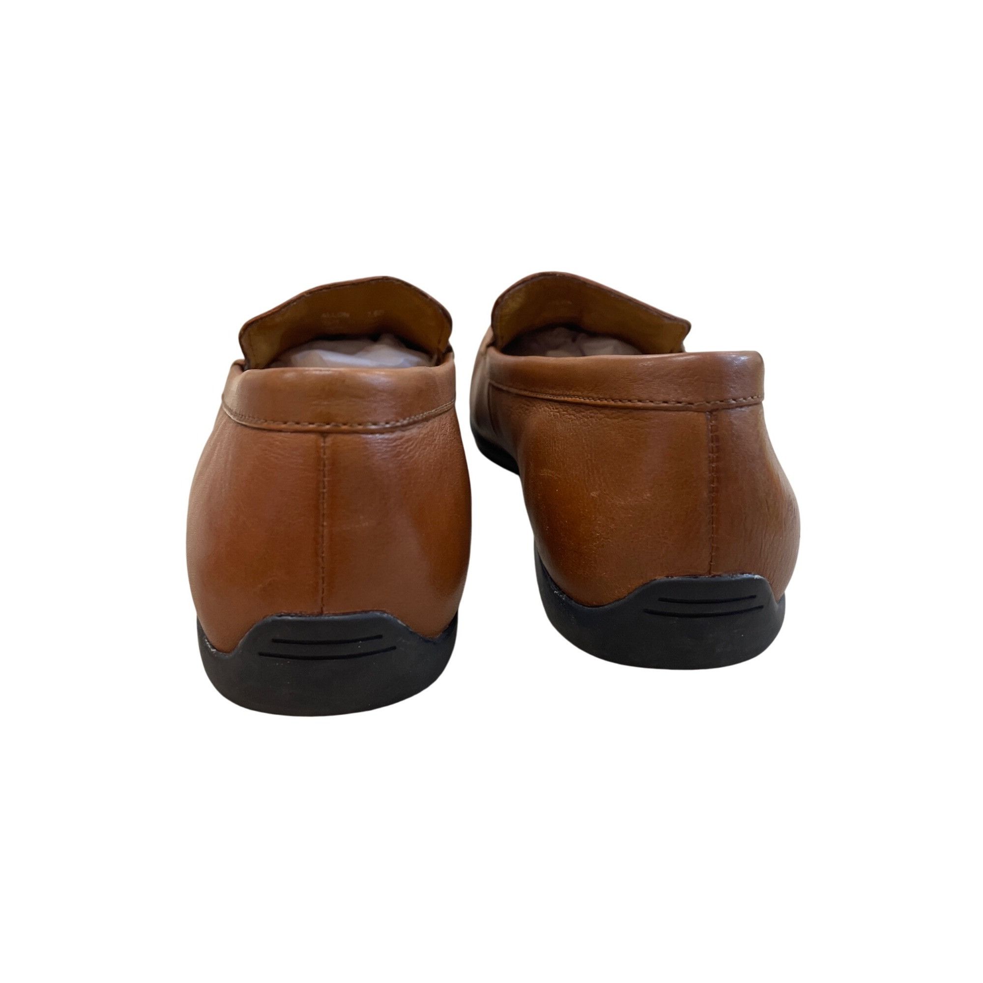Polo Ralph Lauren Polo Ralph Lauren Allon Mens Brown Leather Slip-On Loafers S Size US 7.5 / EU 40-41 - 6 Thumbnail