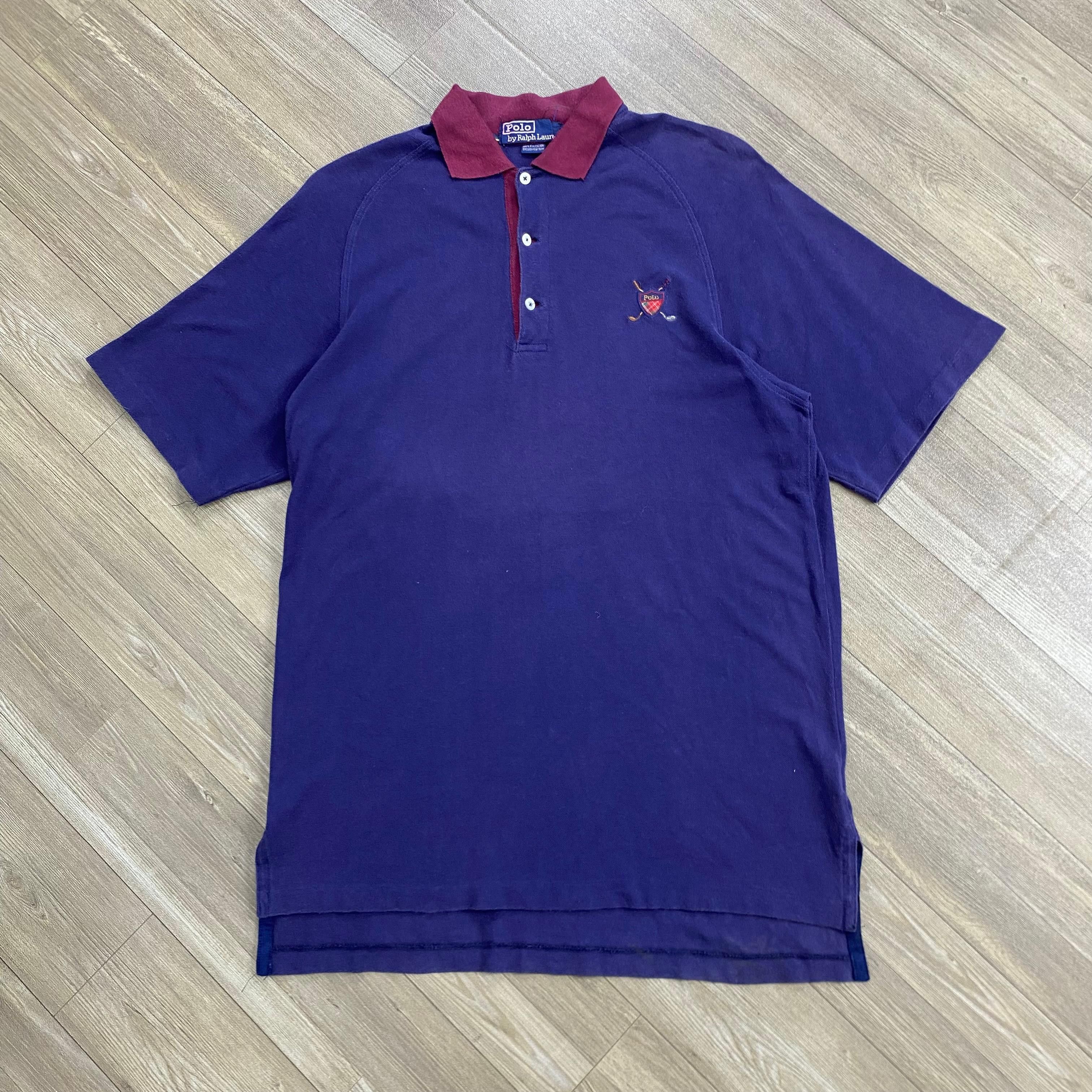 Polo Ralph Lauren INSANE 🔥Polo Ralph Lauren 1990s Flags Golf Polo Shirt Size US S / EU 44-46 / 1 - 1 Thumbnail