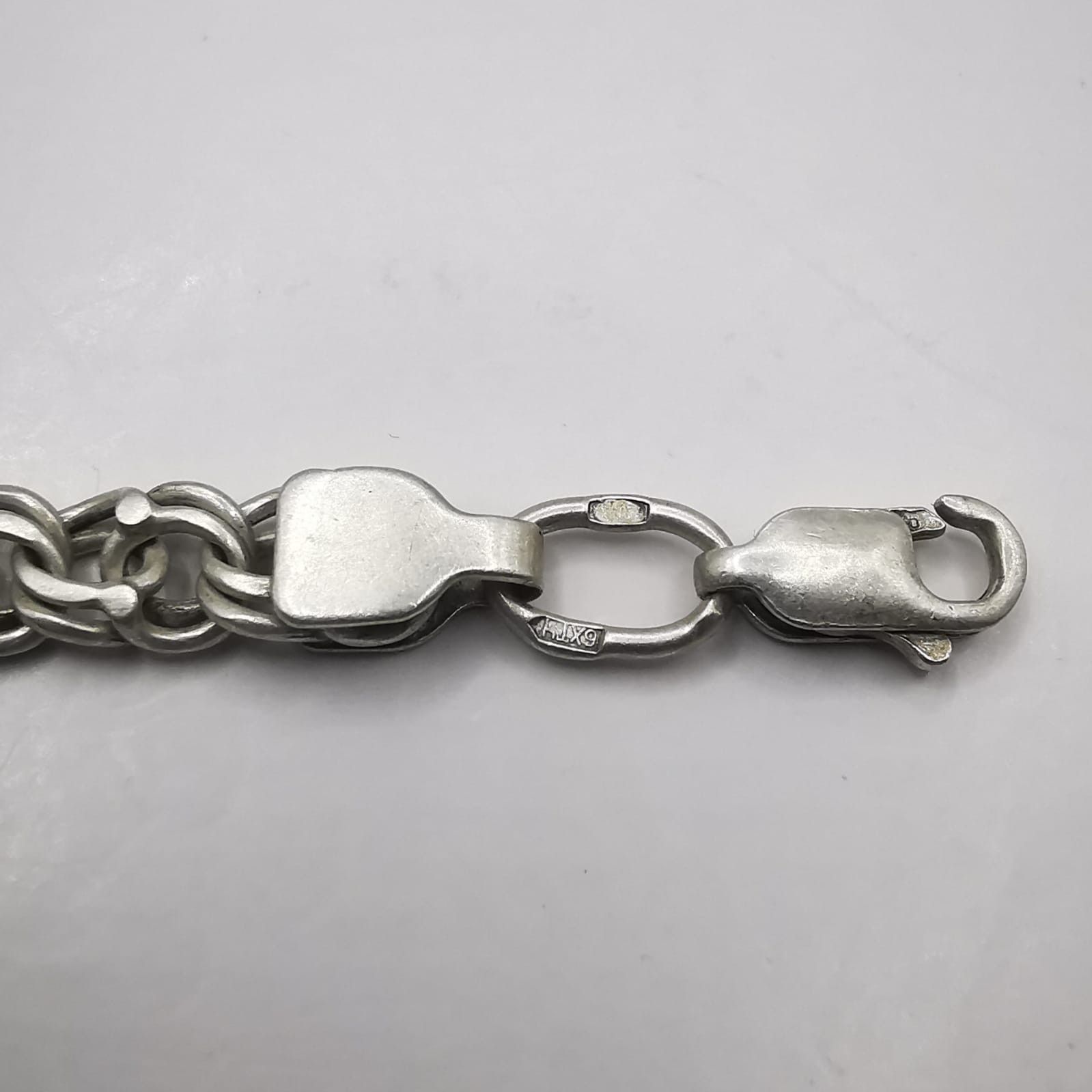 Sterling Silver Vintage Jewelry Chain, 925 Sterling Silver, Signed , 20,92g Size ONE SIZE - 3 Thumbnail