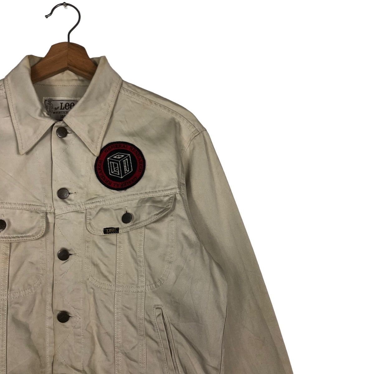 Japanese Brand 🔥Vintage Biker Jacket Trucker Lee Western Cowboys Pocket Size US M / EU 48-50 / 2 - 6 Thumbnail