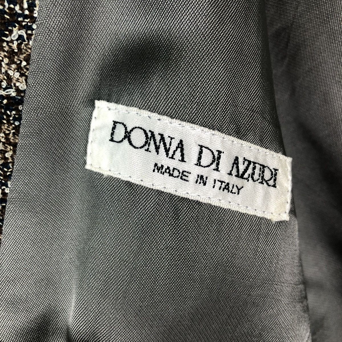 Designer 📌VINTAGE CHORE JACKET DONNA DI AZURI MADE IN ITALY Size US S / EU 44-46 / 1 - 19 Thumbnail