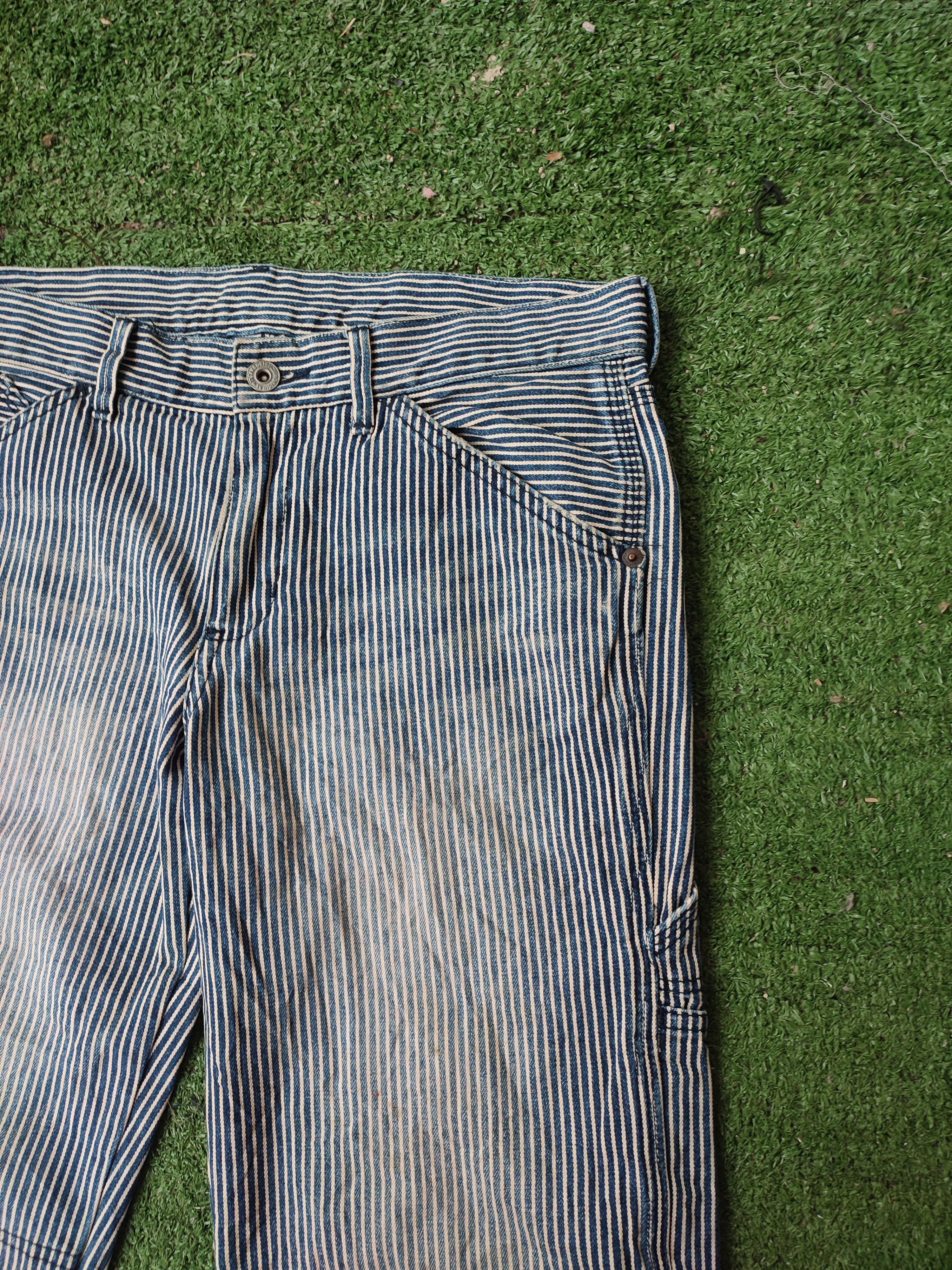 Takeo Kikuchi VINTAGE TAKEO KIKUCHI HICKORY DOUBLE KNEE Size US 32 / EU 48 - 7 Thumbnail