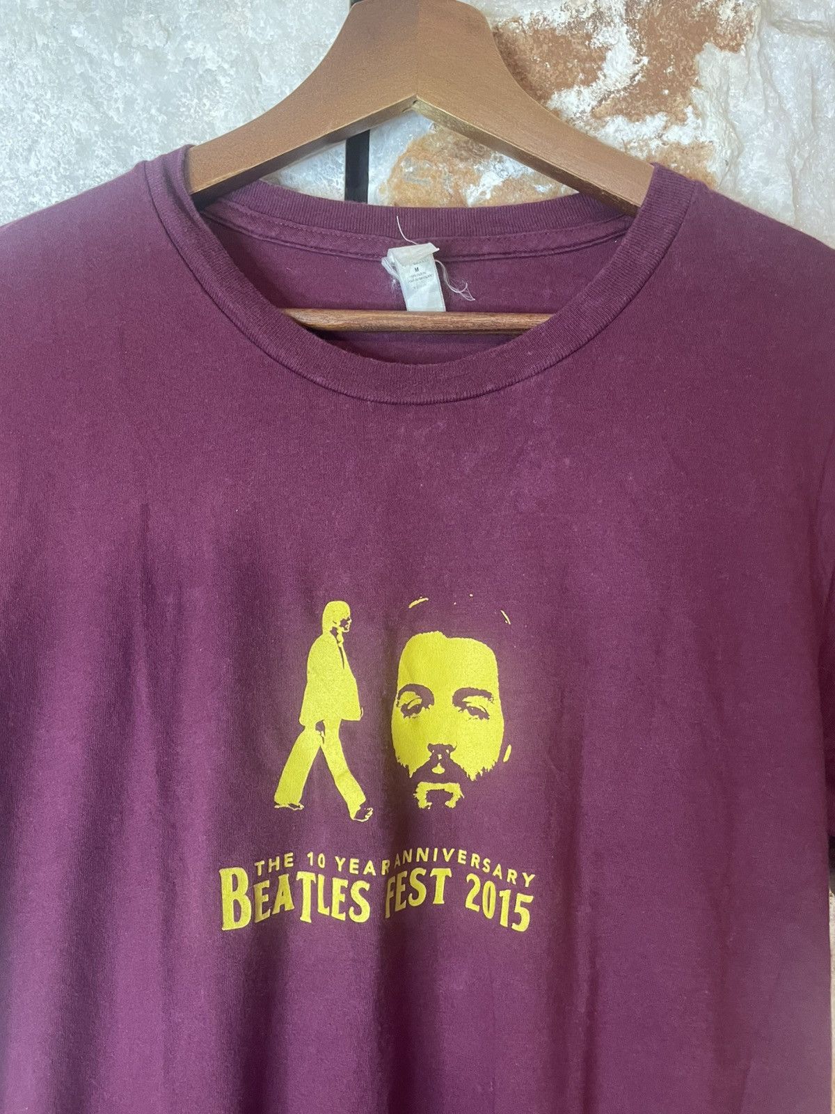 Band Tees Vintage The Beatles 10th Year Anniversary Fest Tee Size US M / EU 48-50 / 2 - 5 Thumbnail