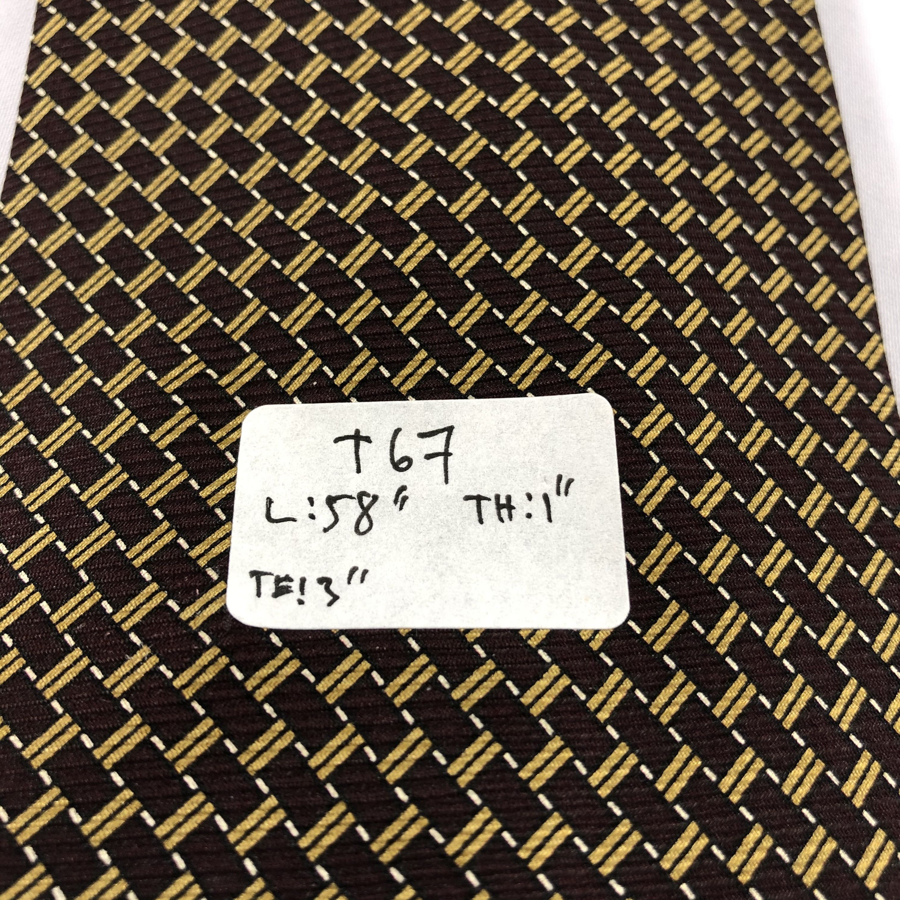 Vintage Gianfranco Toscani Silk Neck Ties T67 Size ONE SIZE - 6 Thumbnail