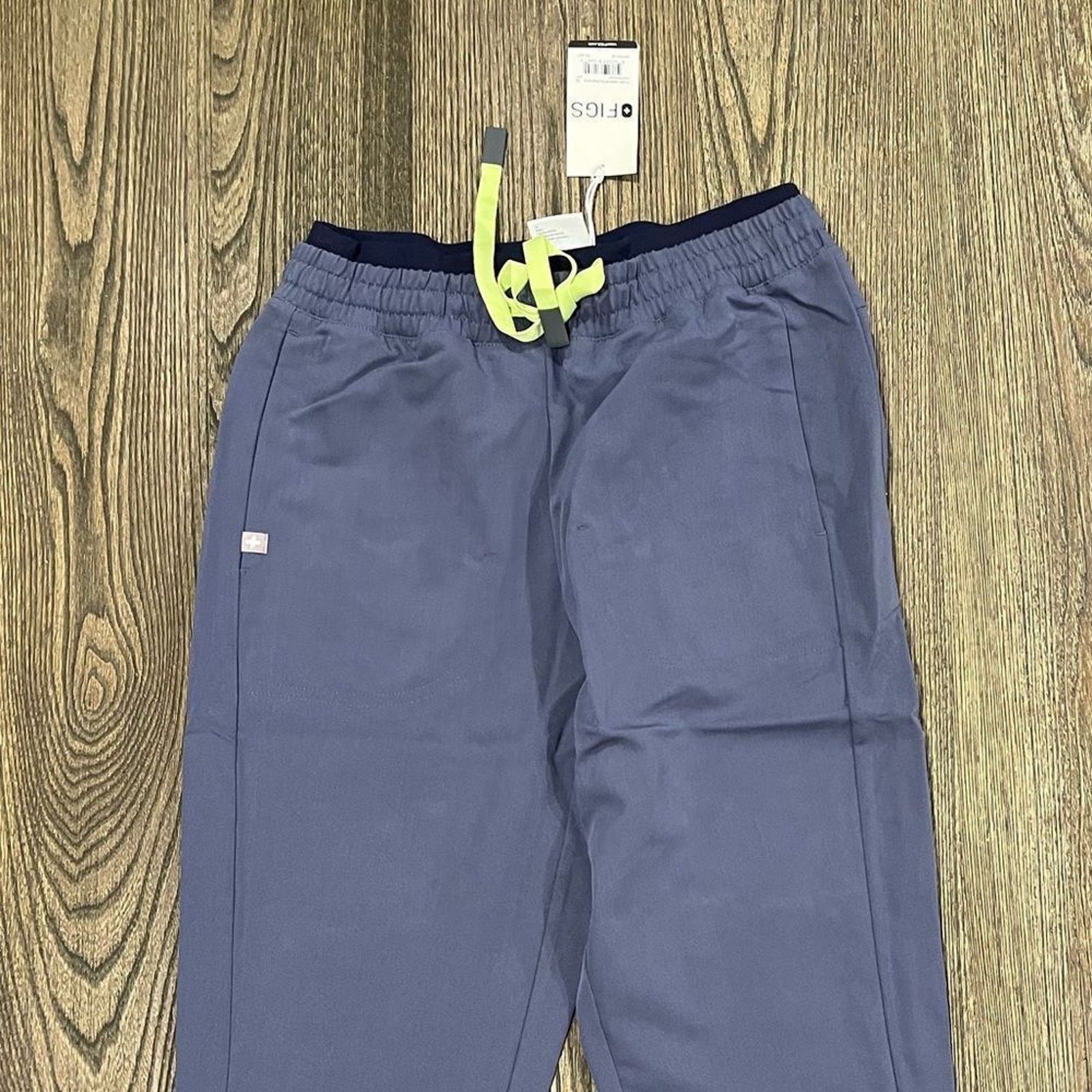 Vintage NWT Figs Mari Skinny Jogger Scrub Pants Drawstring ElasticXS Size 25" / US 0 / IT 36 - 5 Thumbnail