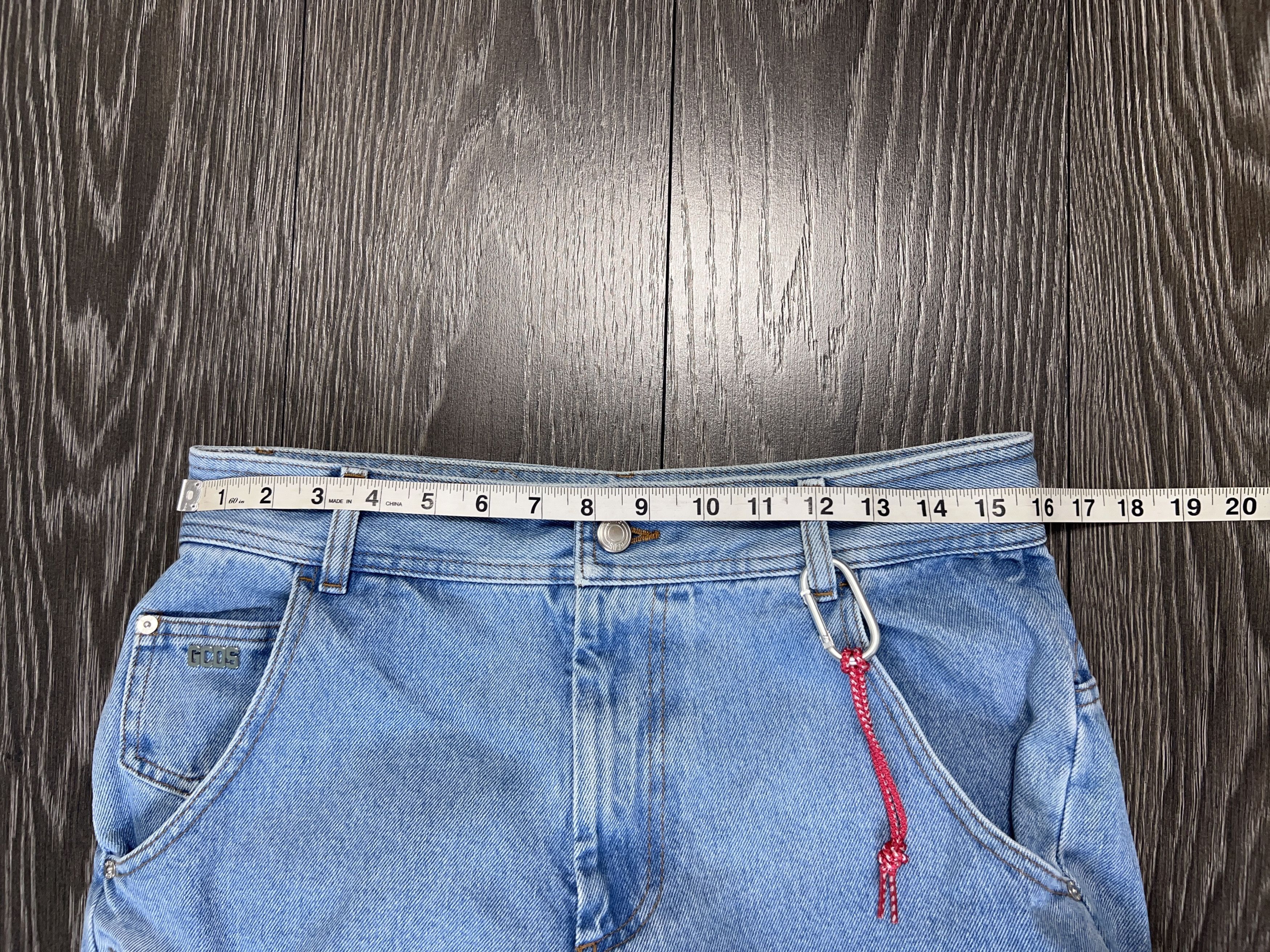 GCDS Ultracargo Denim Multipocket Pants Jeans Wide Leg Size 33 Size US 33 - 14 Thumbnail