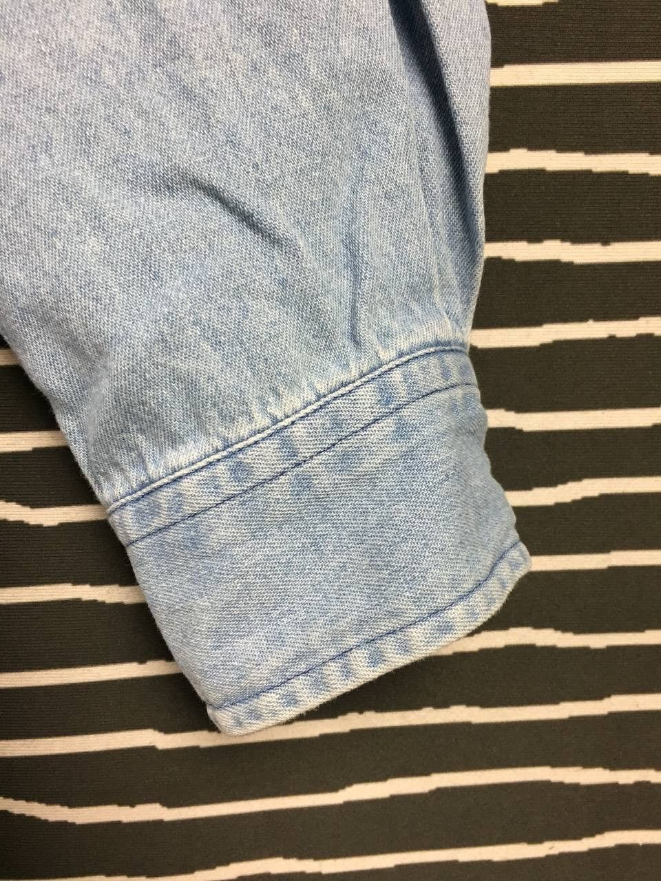 Ralph Lauren Vtg 90s Ralph Lauren Sport Tilden Denim Button Down Shirt Size US M / EU 48-50 / 2 - 9 Thumbnail