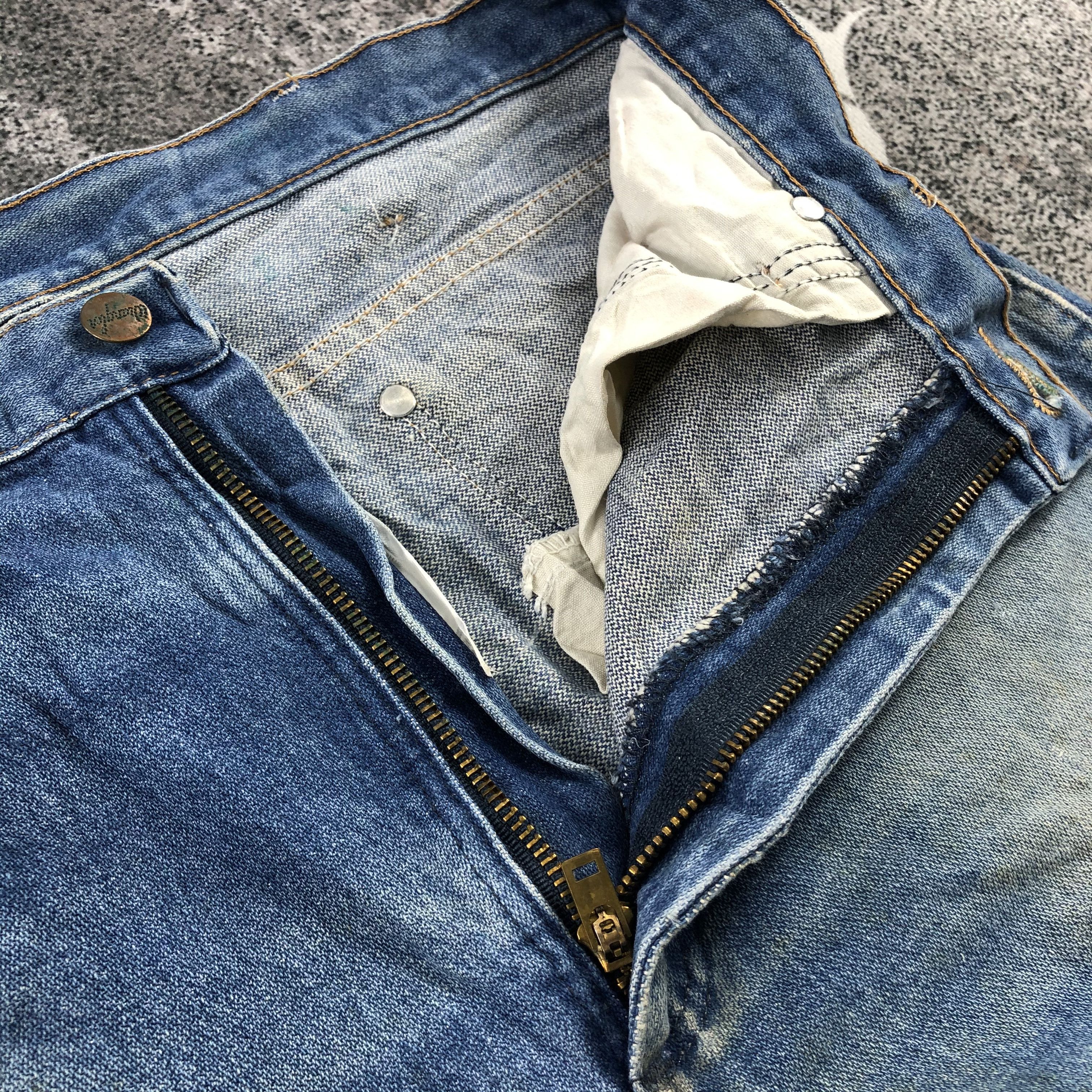 Vintage Vintage Wrangler Jeans Distressed Denim KJ1106 Size US 34 / EU 50 - 12 Thumbnail