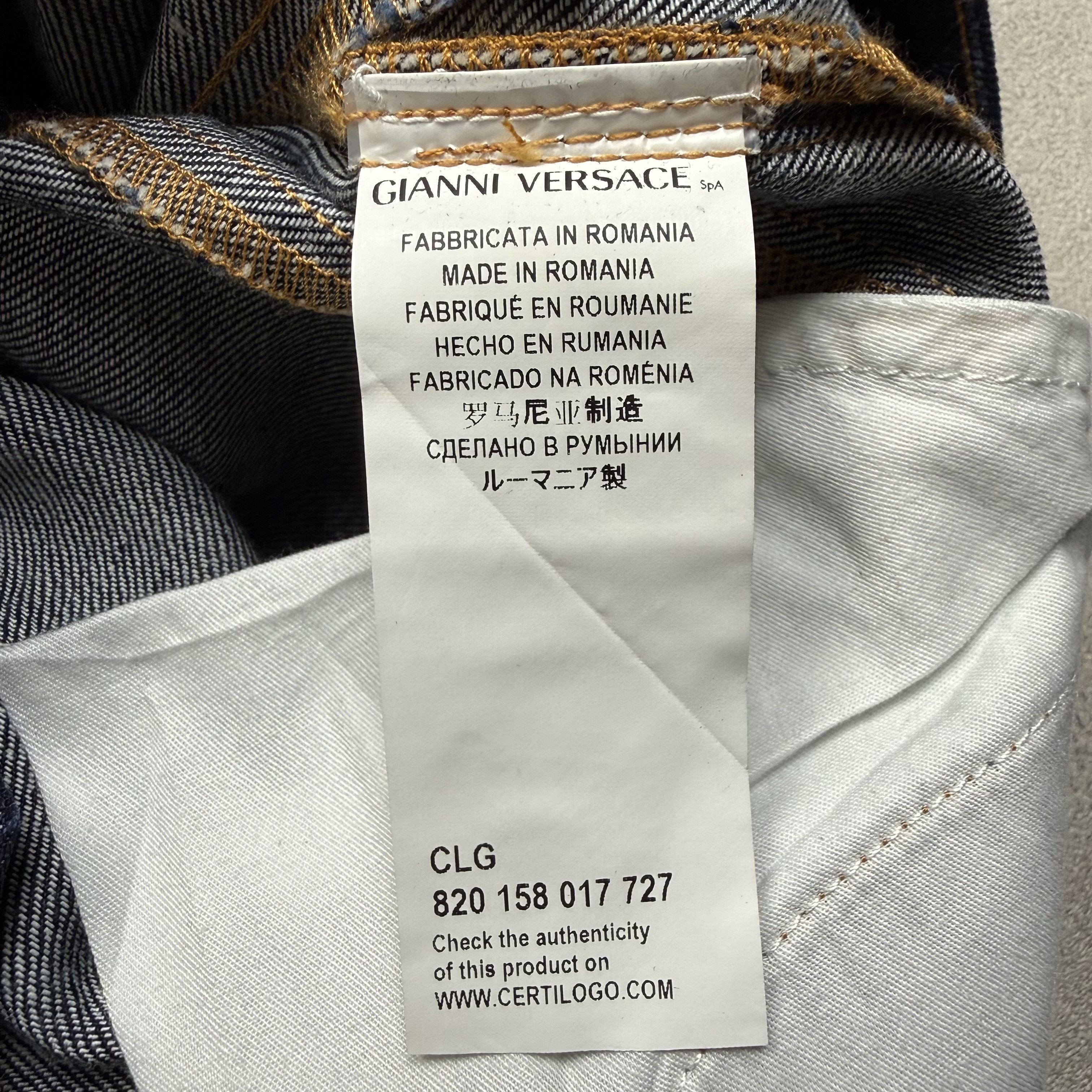 Versus Versace Versus Versace Denim Size 28" / US 6 / IT 42 - 7 Thumbnail