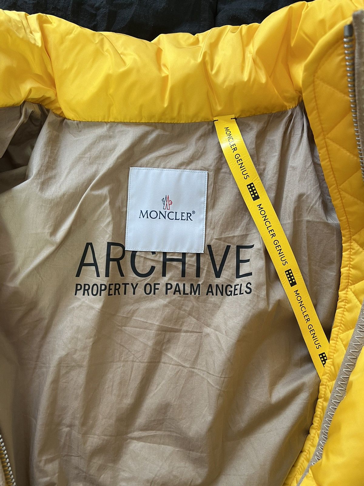 Moncler × Palm Angels Moncler x Palm Angels Kelsey Puffer Jacket Size US XL / EU 56 / 4 - 7 Thumbnail
