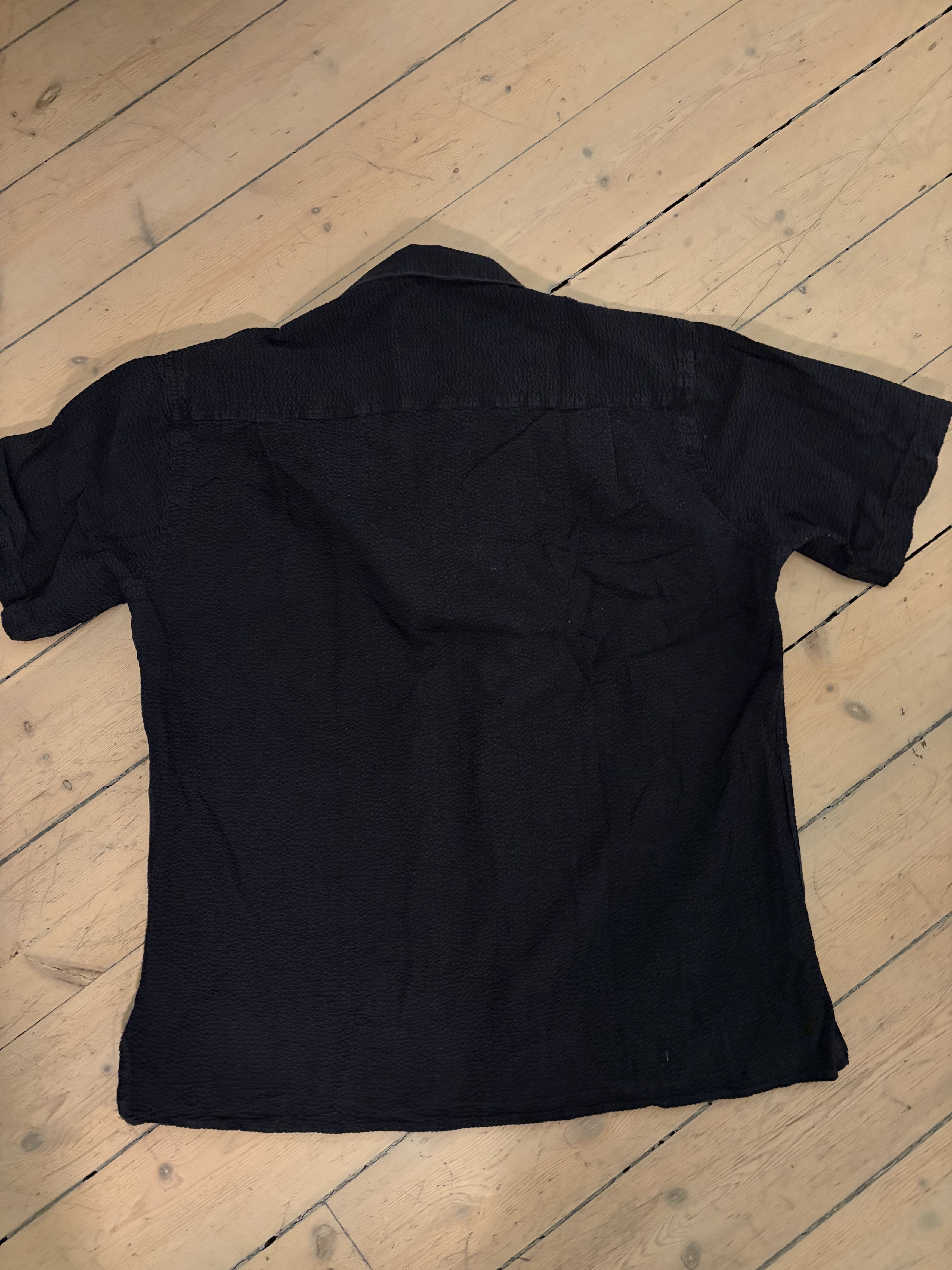 Gitman Bros. Vintage Gitman Bros. Vintage Camp Shirt in Seersucker Size US M / EU 48-50 / 2 - 2 Thumbnail
