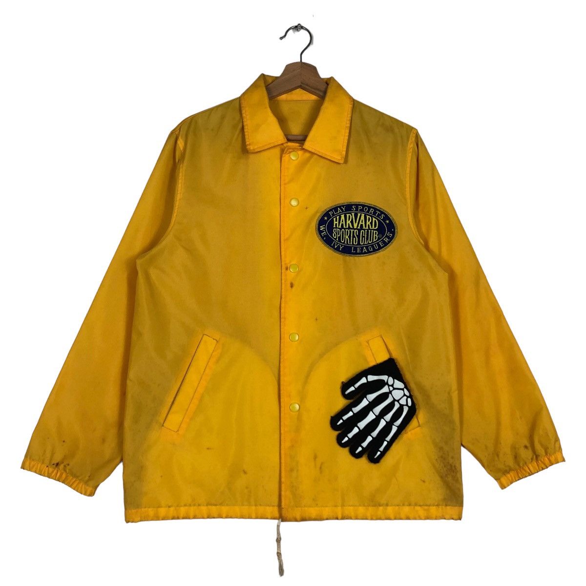Japanese Brand 🔥90’s Vintage Union Made Harvard Sports Club Jacket Size US L / EU 52-54 / 3 - 2 Thumbnail