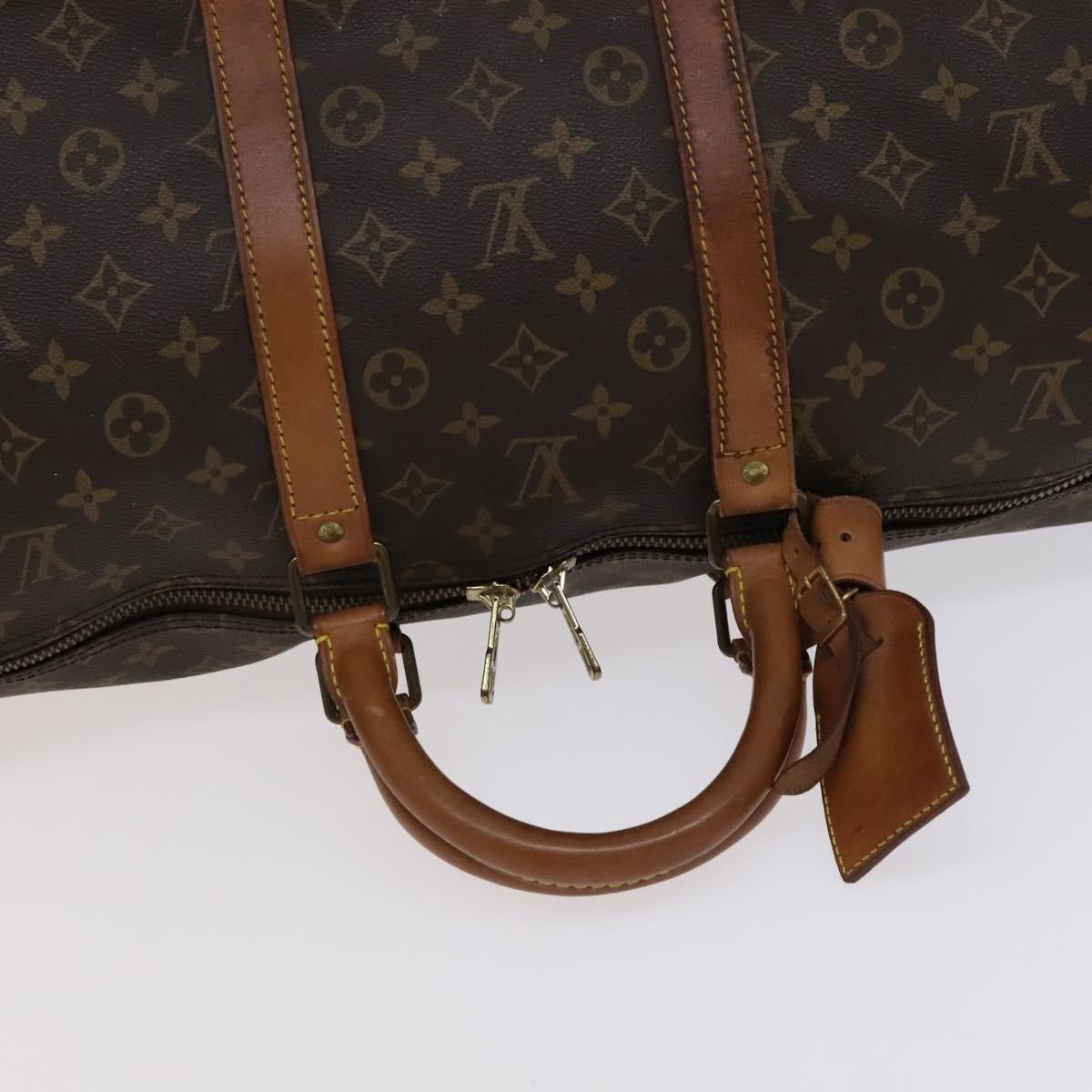 Louis Vuitton LOUIS VUITTON Monogram Keepall 55 Boston Bag M41424 Size ONE SIZE - 7 Thumbnail