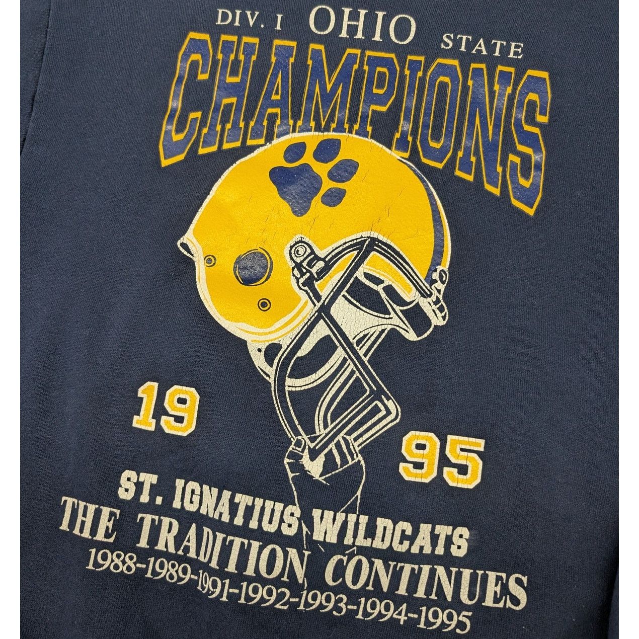 NCAA × Vintage Vintage 1995 Ohio State Division 1 Champions Sweater Size US S / EU 44-46 / 1 - 2 Thumbnail