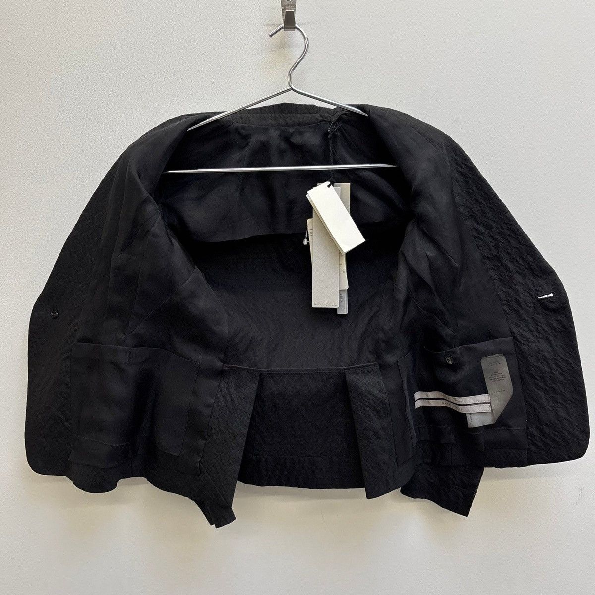 Rick Owens SS18 Rick Owens “ DIRT” Giacca Short Blazer Size XS / US 0-2 / IT 36-38 - 12 Thumbnail