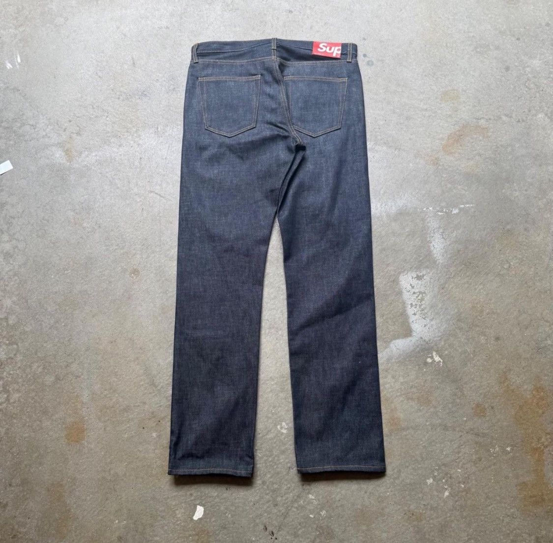 Streetwear × Supreme Supreme New York Yankees Denim Jeans Size 34 