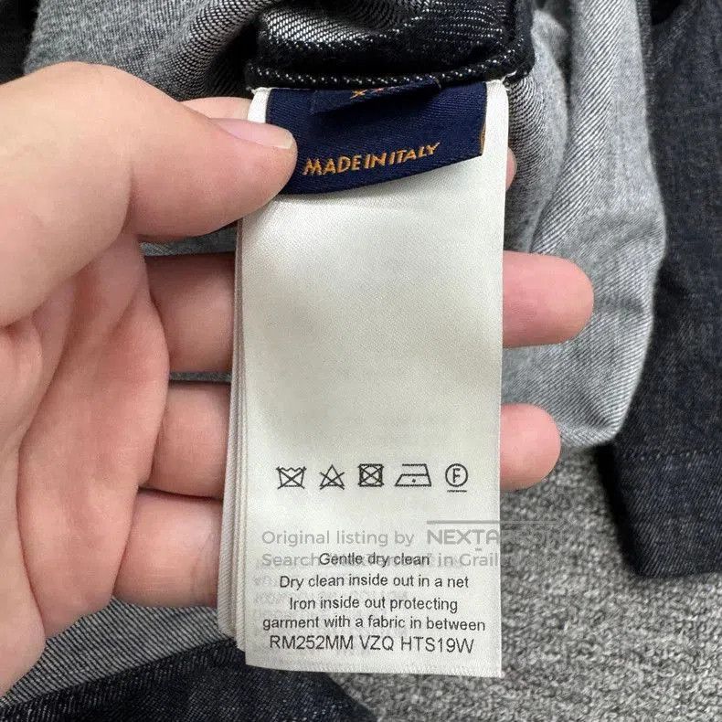 Other Louis Vuitton Denim Embroidered Short Sleeve Shirt. Size US XXL / EU 58 / 5 - 5 Thumbnail