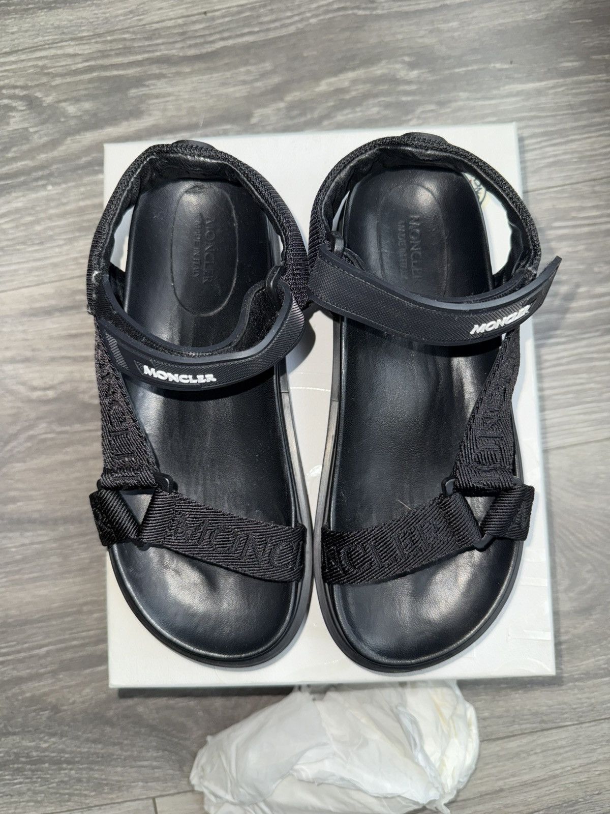 Moncler Moncler Flavia Flat Sandals Sz 36 Size US 6 / IT 36 - 7 Thumbnail