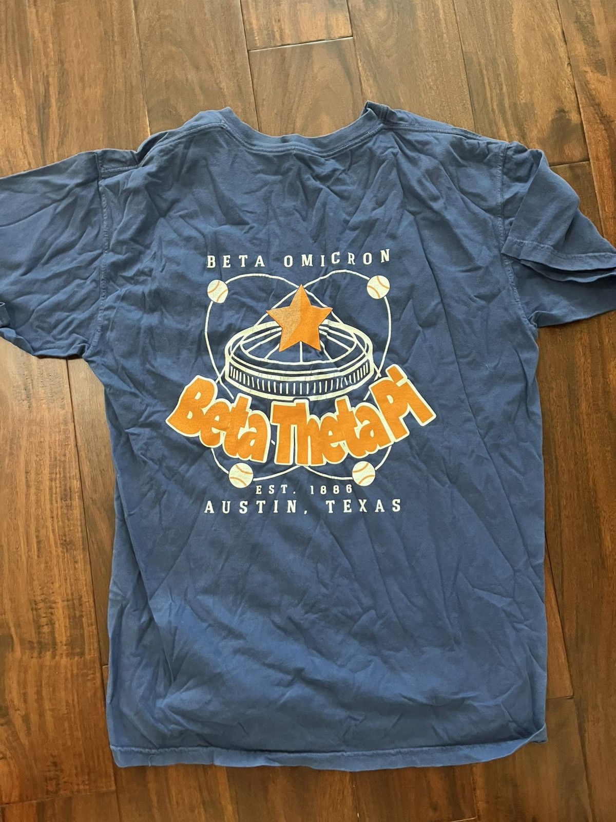 Comfort Colors BULK Fraternity x Sorority Shirts - 5 TEXAS LONGHORNS Size US L / EU 52-54 / 3 - 6 Thumbnail