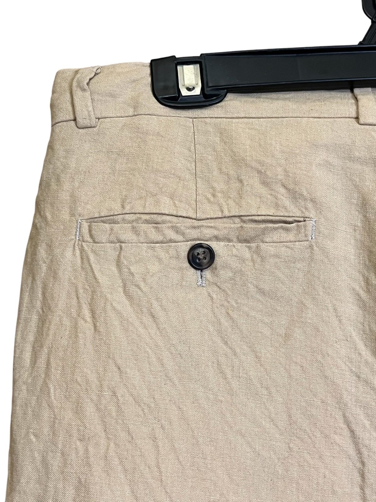 Michael Kors CASUAL🔥MICHAEL KORS BAGGY LINEN CASUAL PANTS Size US 33 - 9 Thumbnail