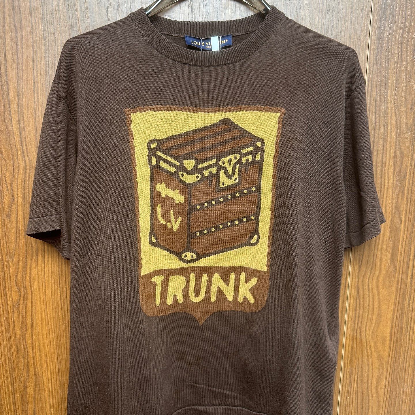 Louis Vuitton Louis Vuitton Trunk Graphic Knit T-Shirt Size M Size US M / EU 48-50 / 2 - 1 Thumbnail
