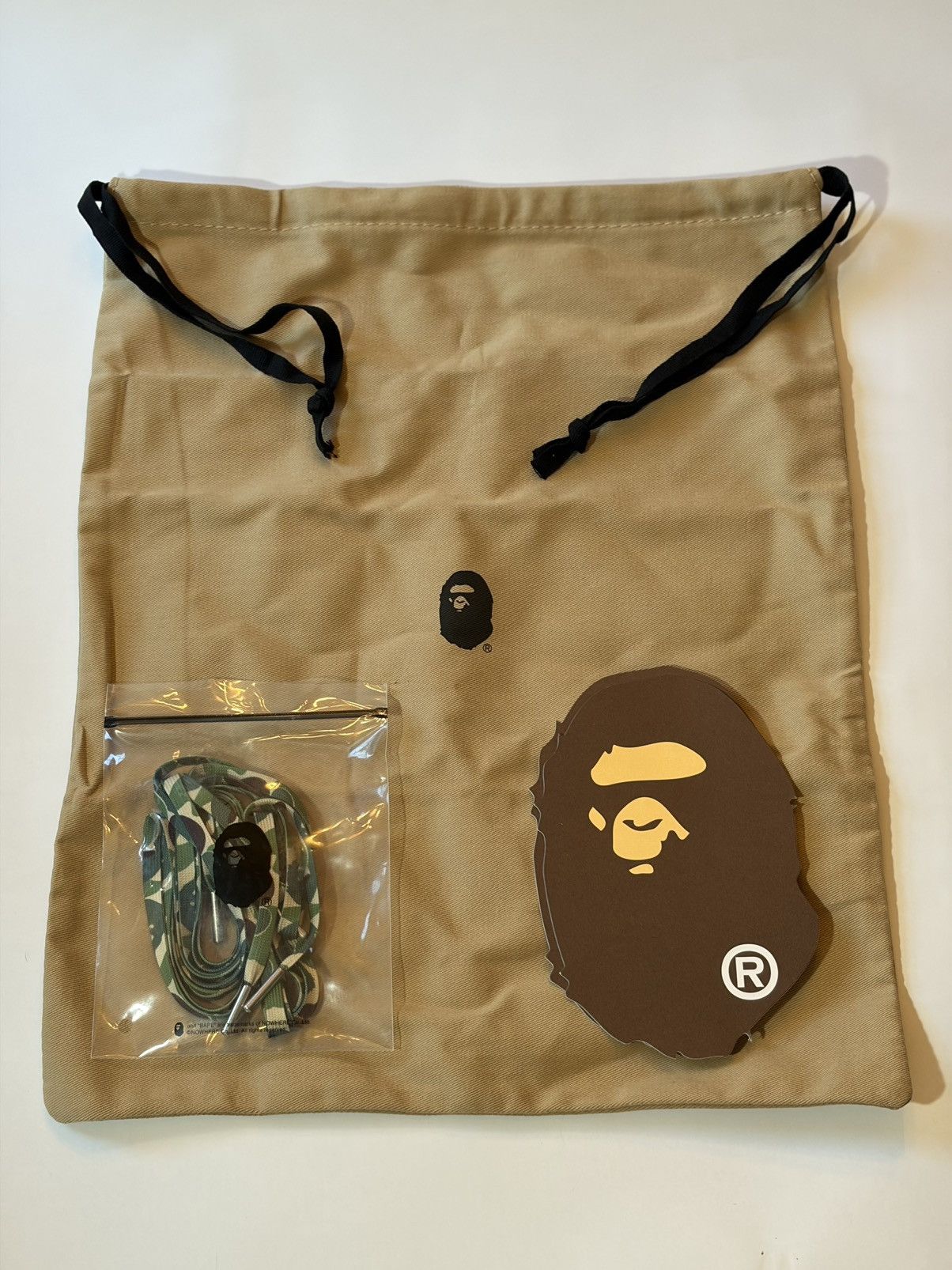Bape Bapesta Low ABC Camo Size US 12 / EU 45 - 10 Thumbnail