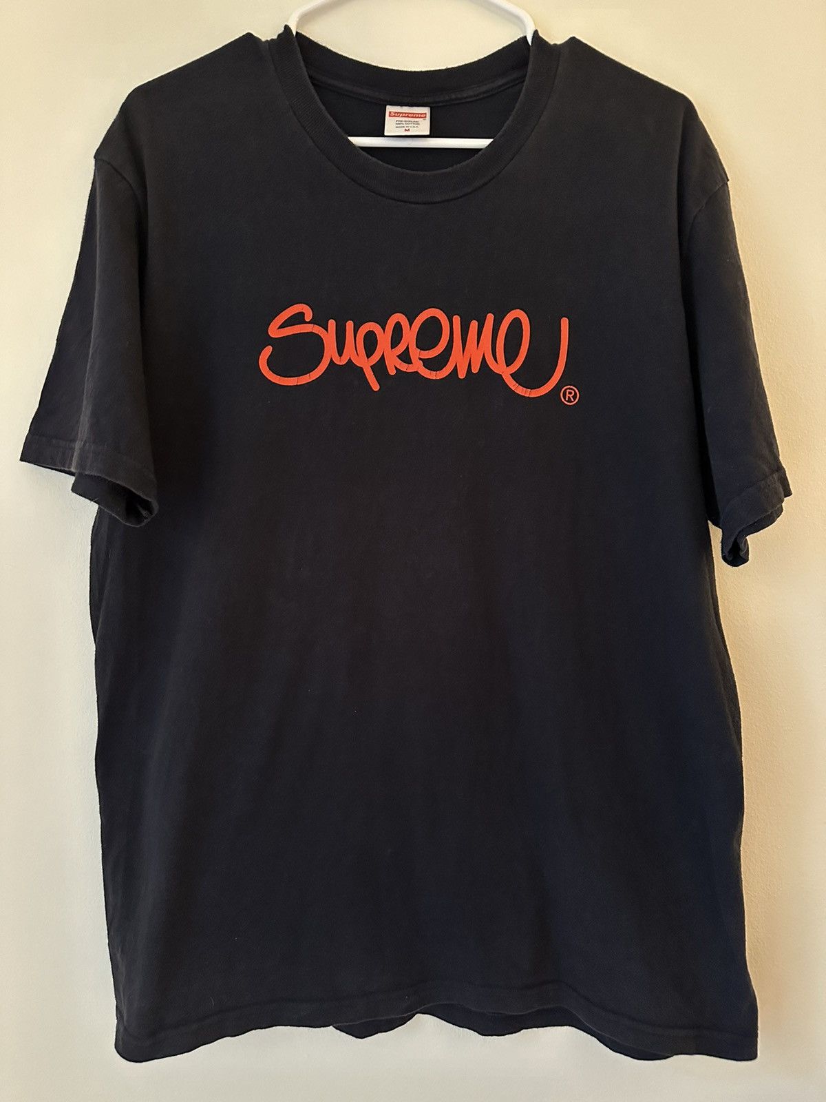 Supreme Supreme Handstyle Tee Size US M / EU 48-50 / 2 - 1 Thumbnail