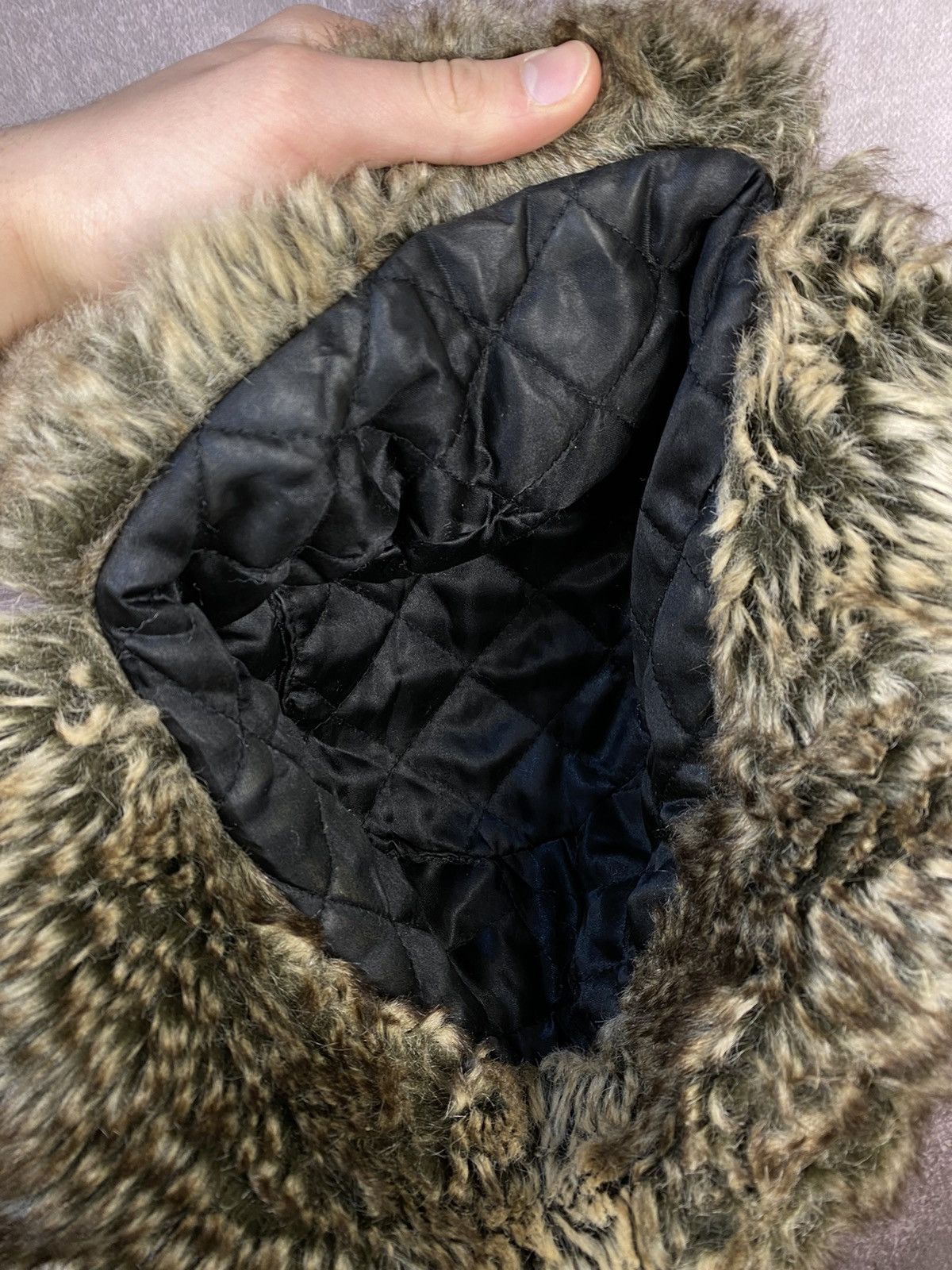 Vintage Vintage Fur Ushanka Beanie Mohair Trapper Hat VTg Size ONE SIZE - 6 Thumbnail