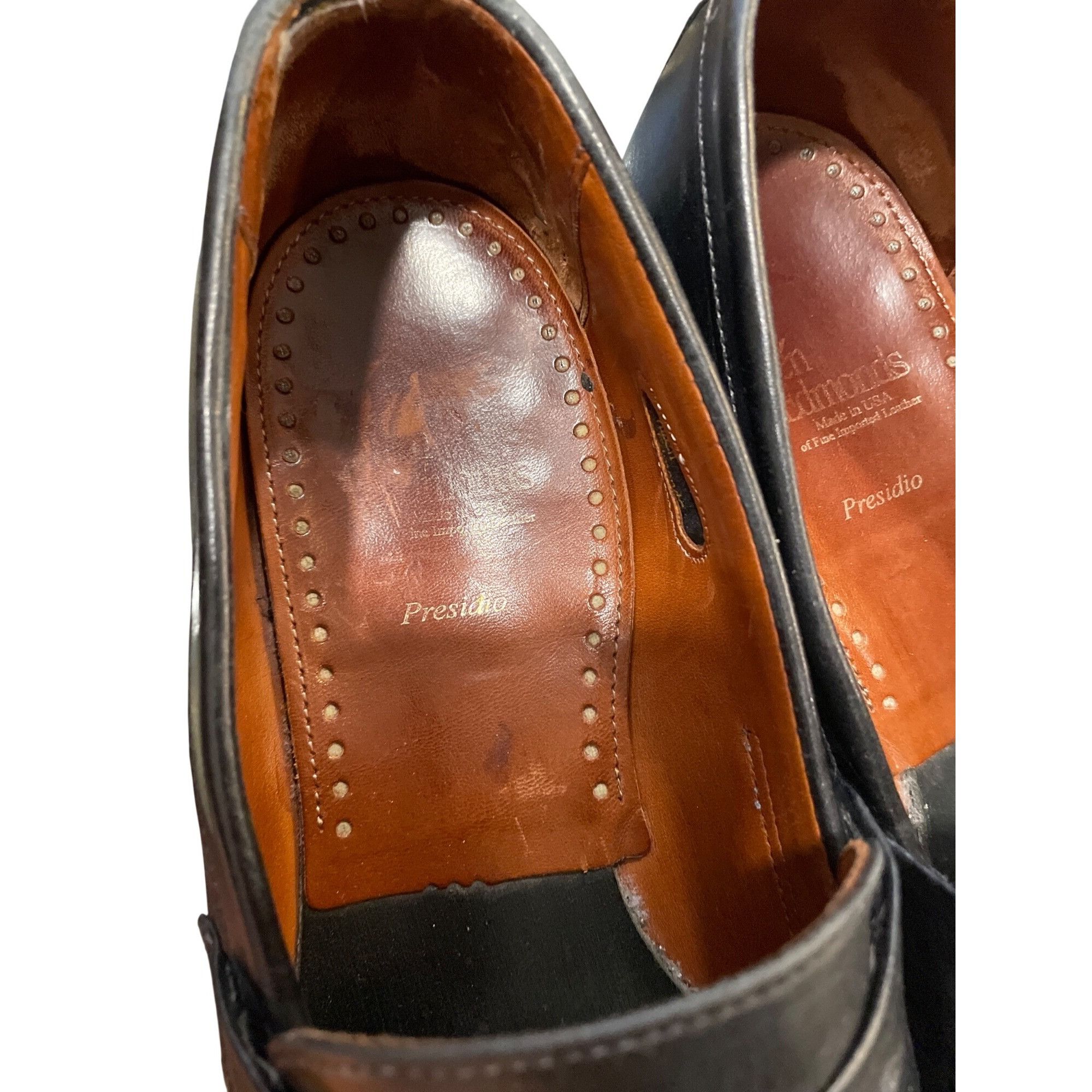 Allen Edmonds Allen Edmonds Presidio mens black leather slip loafers sz 12 Size US 12 / EU 45 - 8 Thumbnail